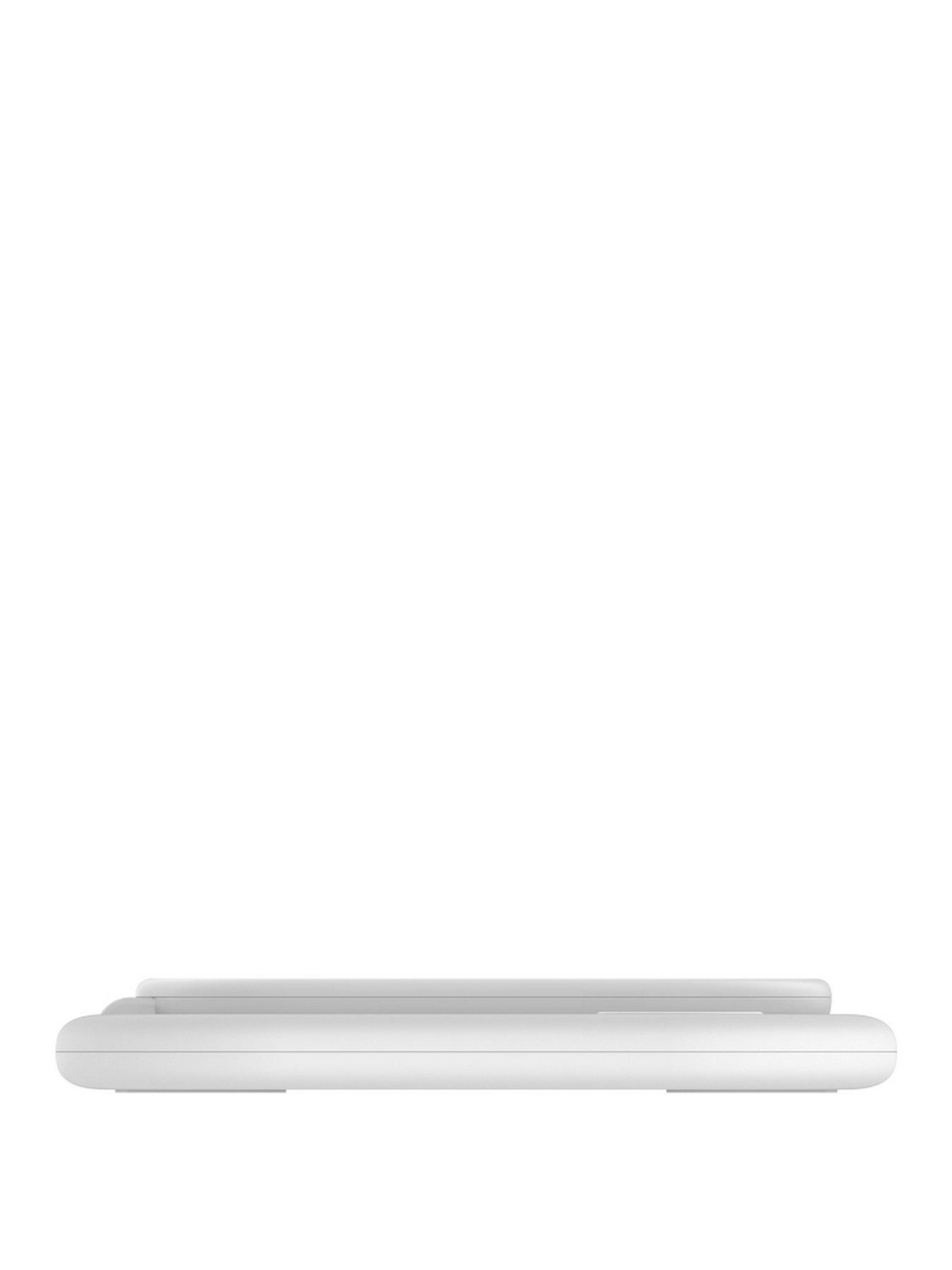 Image 3 of 7 of Belkin 3-in-1 Qi2 Charging Stand -&nbsp;White