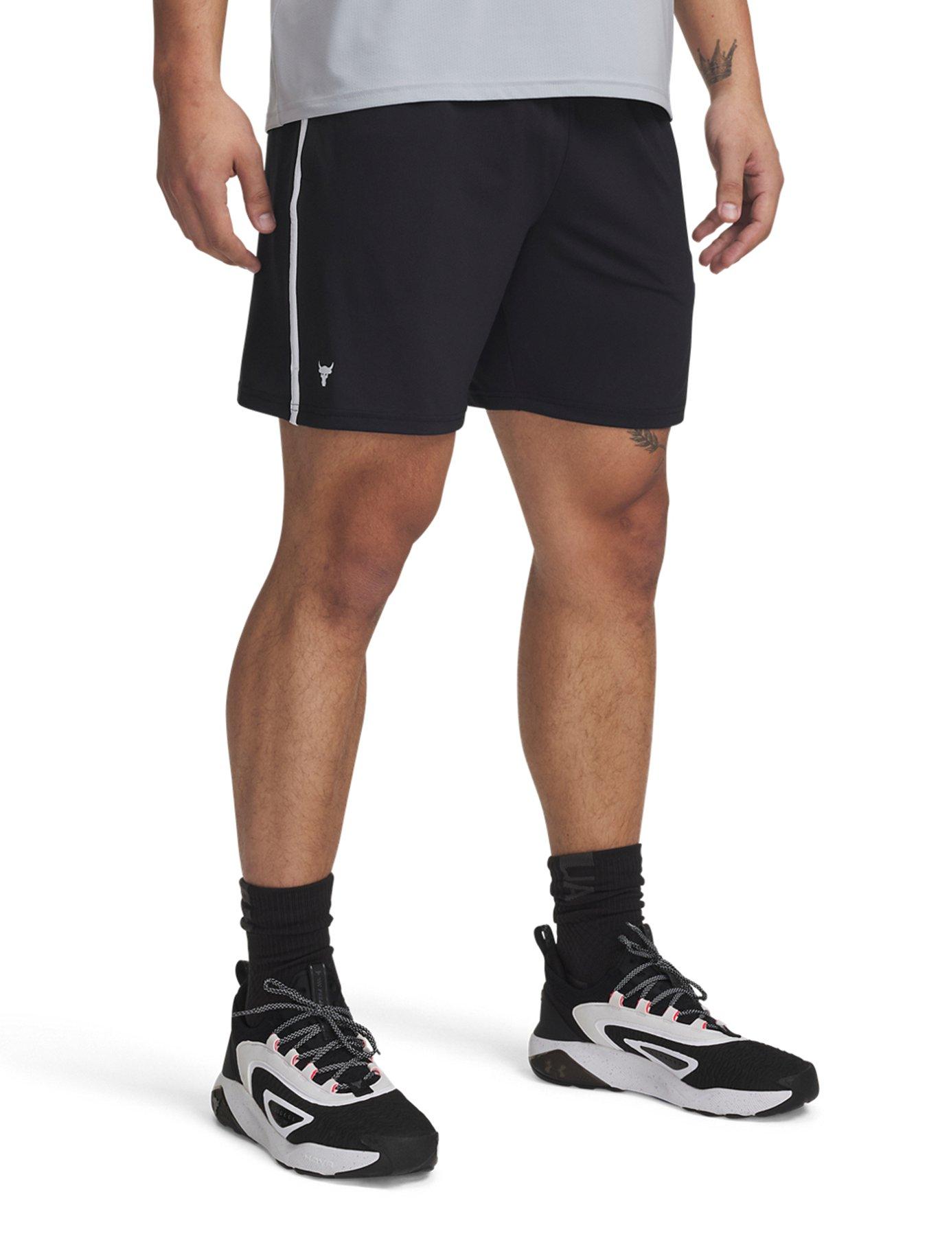 undefined Men's Training Project Rock Mesh Shorts - Black