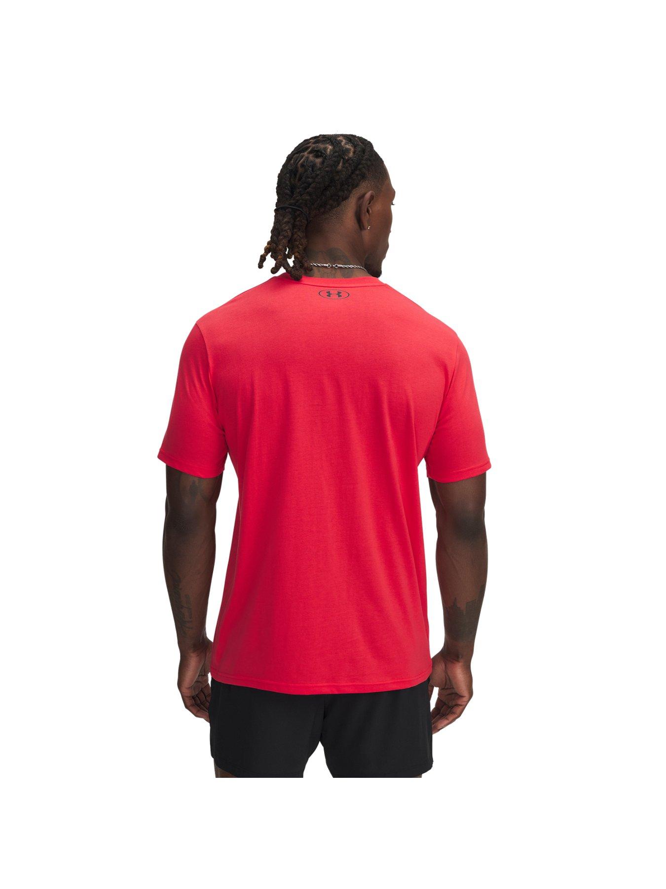 Image 2 of 2 of UNDER ARMOUR Men's Training Project Rock Brahma Bull T-Shirt - Red