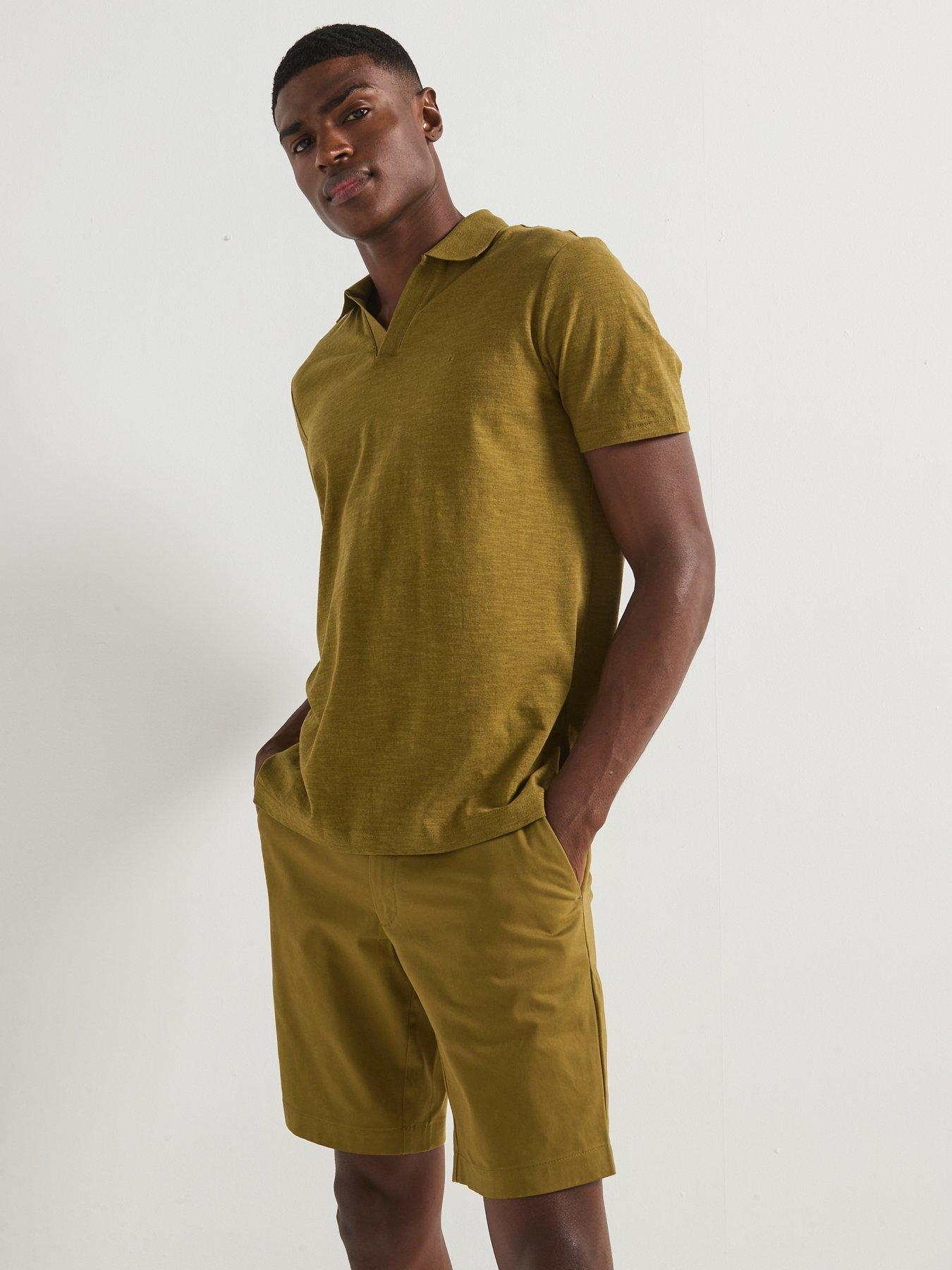 Calvin Klein Green Cotton Polo Shirt