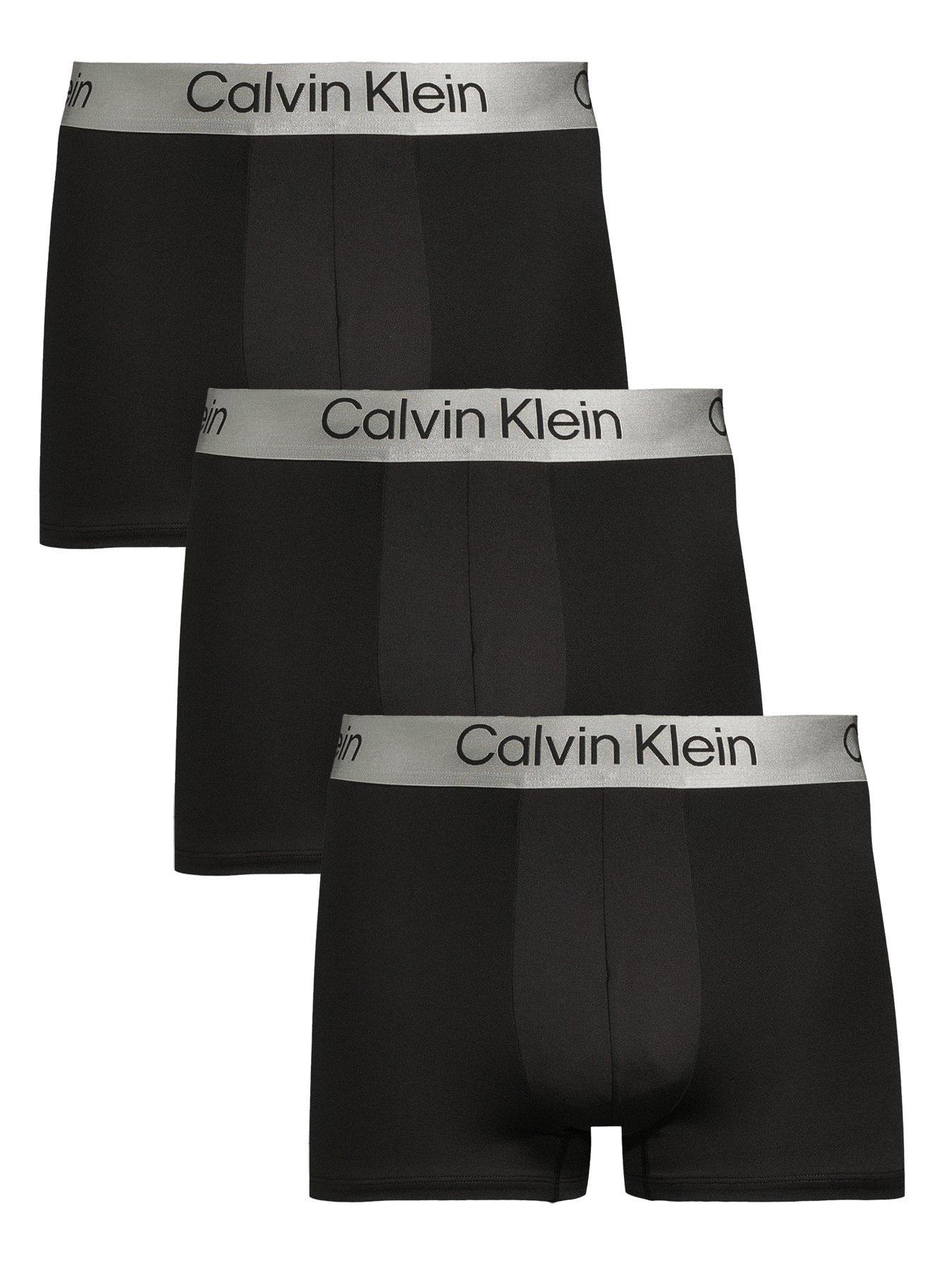 Calvin Klein 3 Pack Trunks - Black