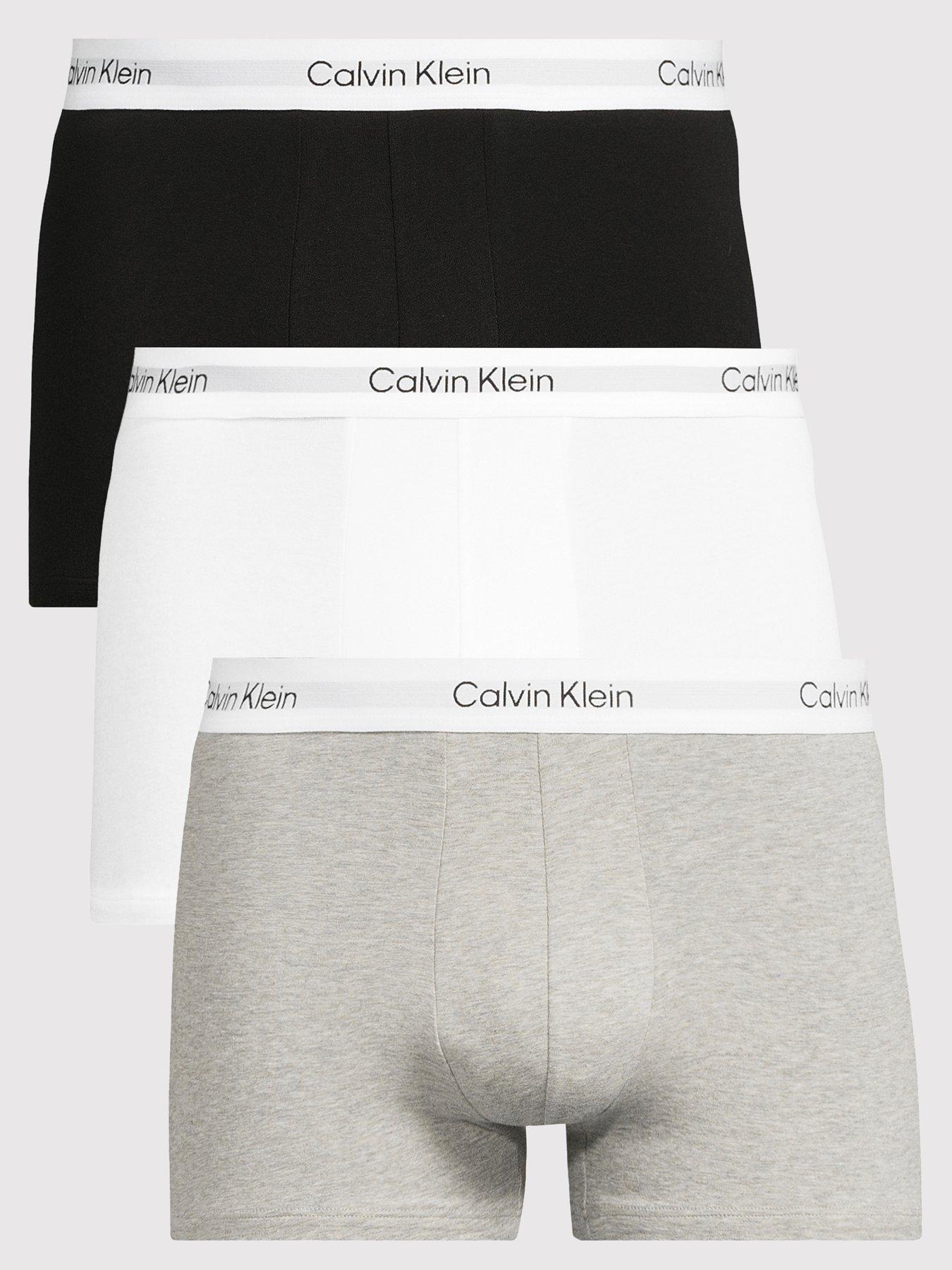 undefined 3 Pack of Icon Cotton Stretch Trunks - Multi