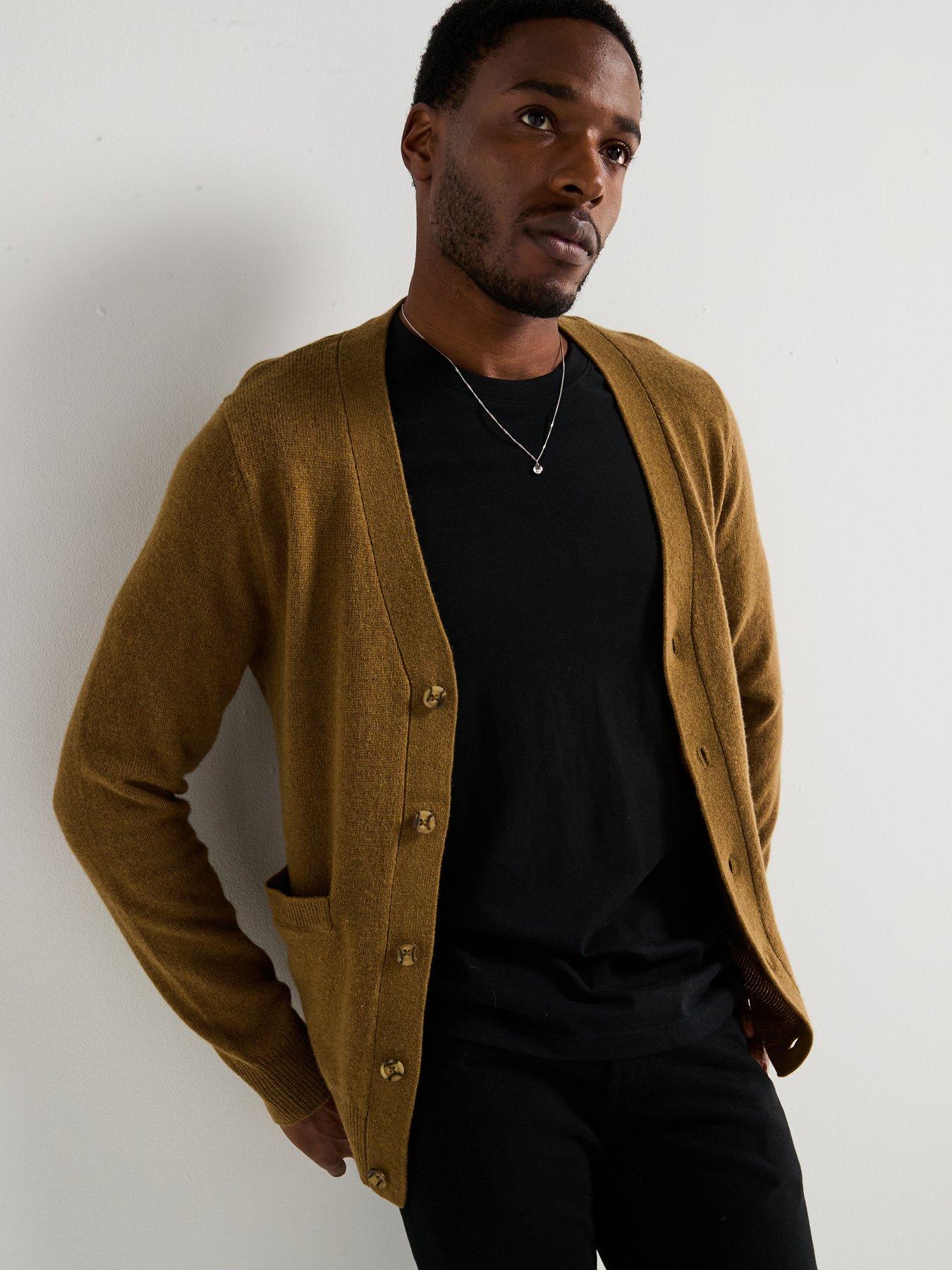 undefined Richmond Knitted Cardigan - Brown