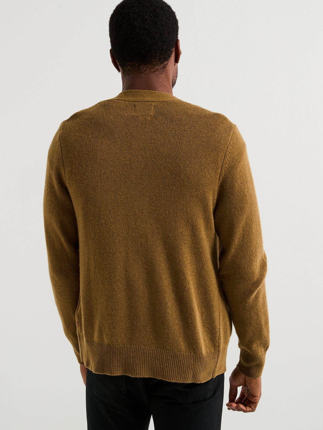 Image 2 of 6 of Levi's Richmond Knitted Cardigan - Brown