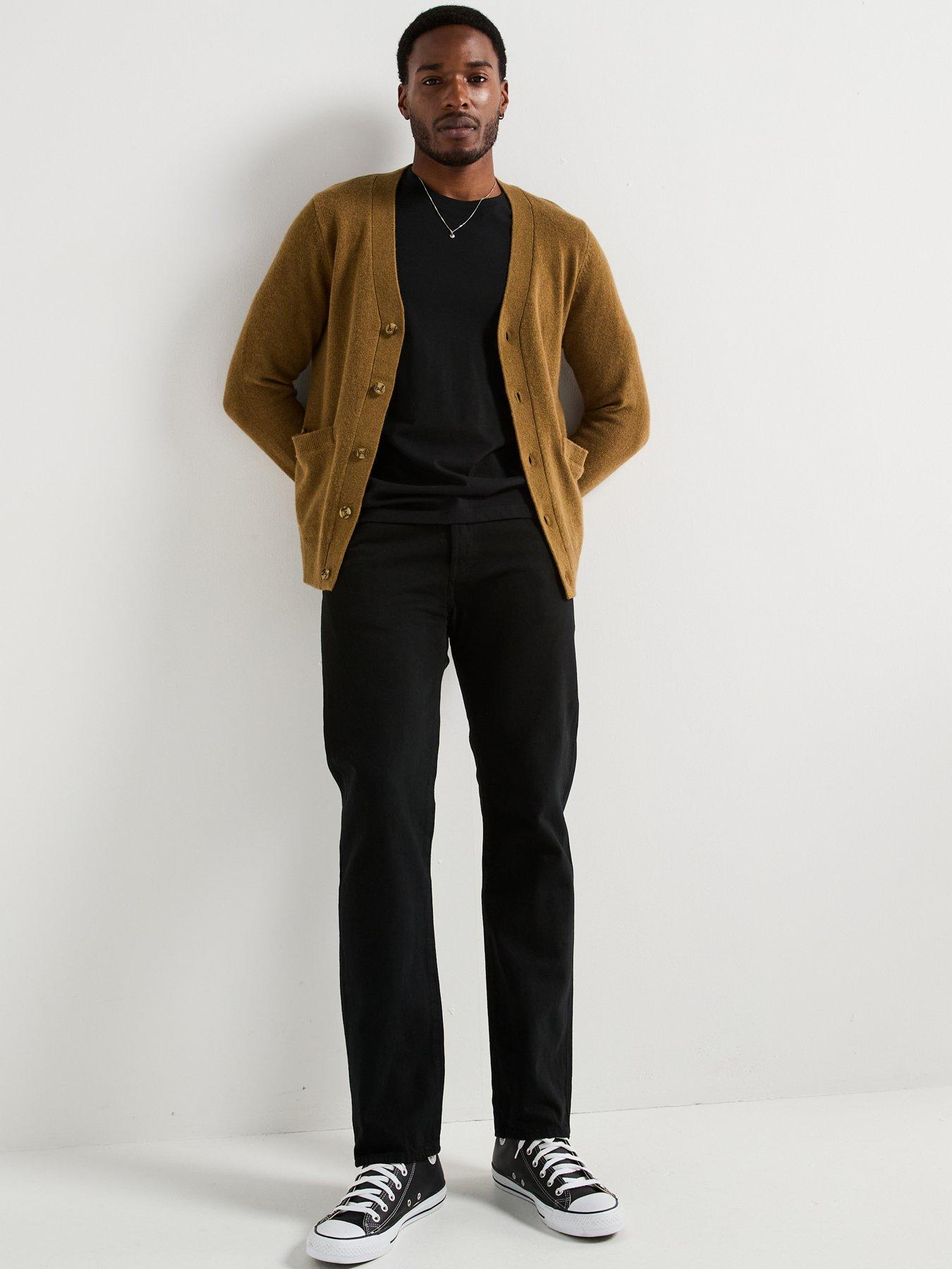 Image 3 of 6 of Levi's Richmond Knitted Cardigan - Brown
