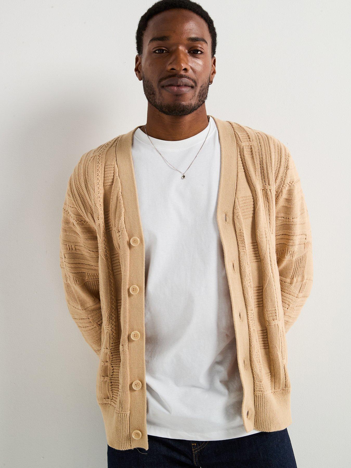 undefined Richmond Knitted Cardigan - Beige