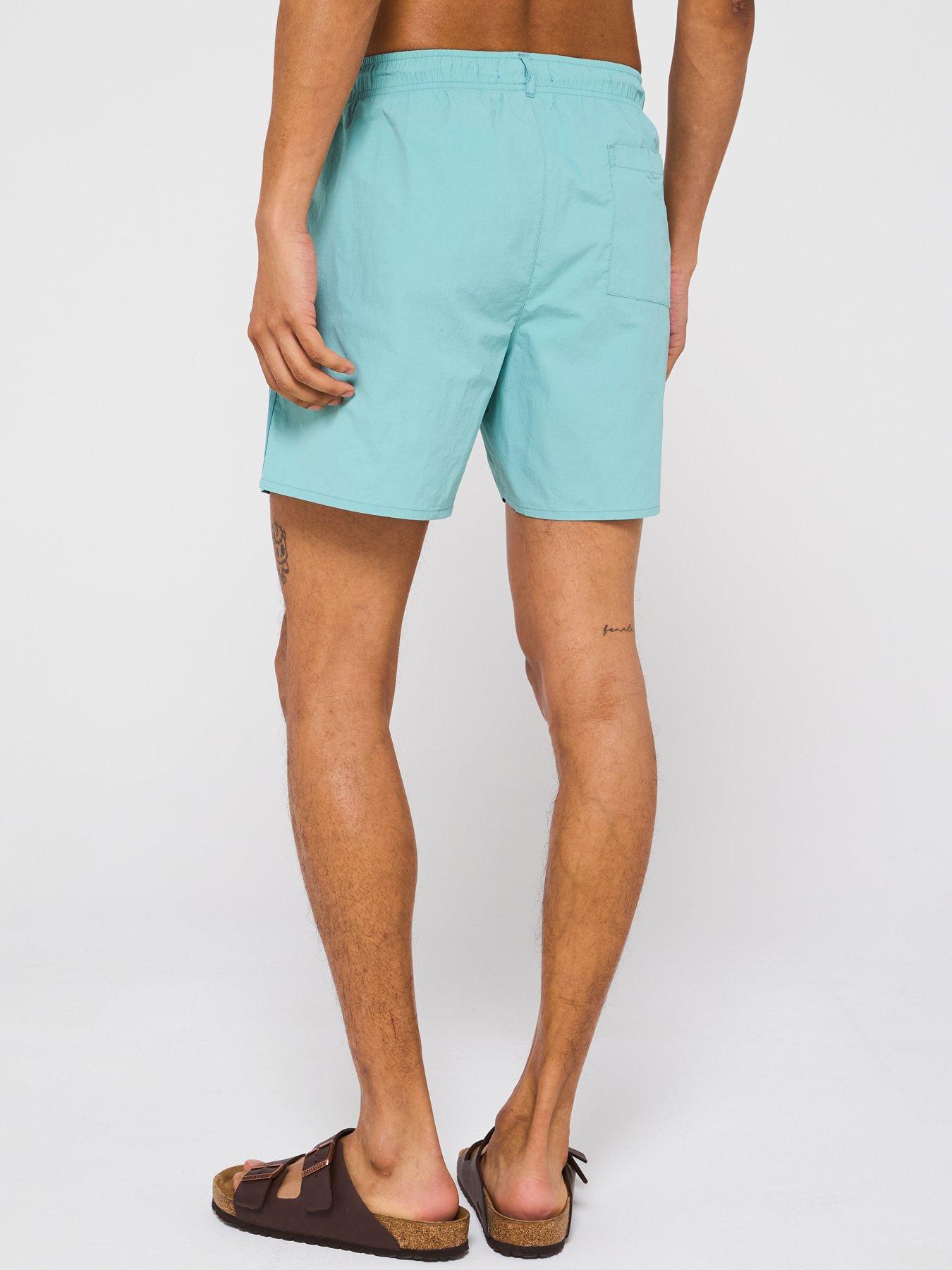 Image 2 of 4 of Calvin Klein Fashion Swimshorts - Light Blue