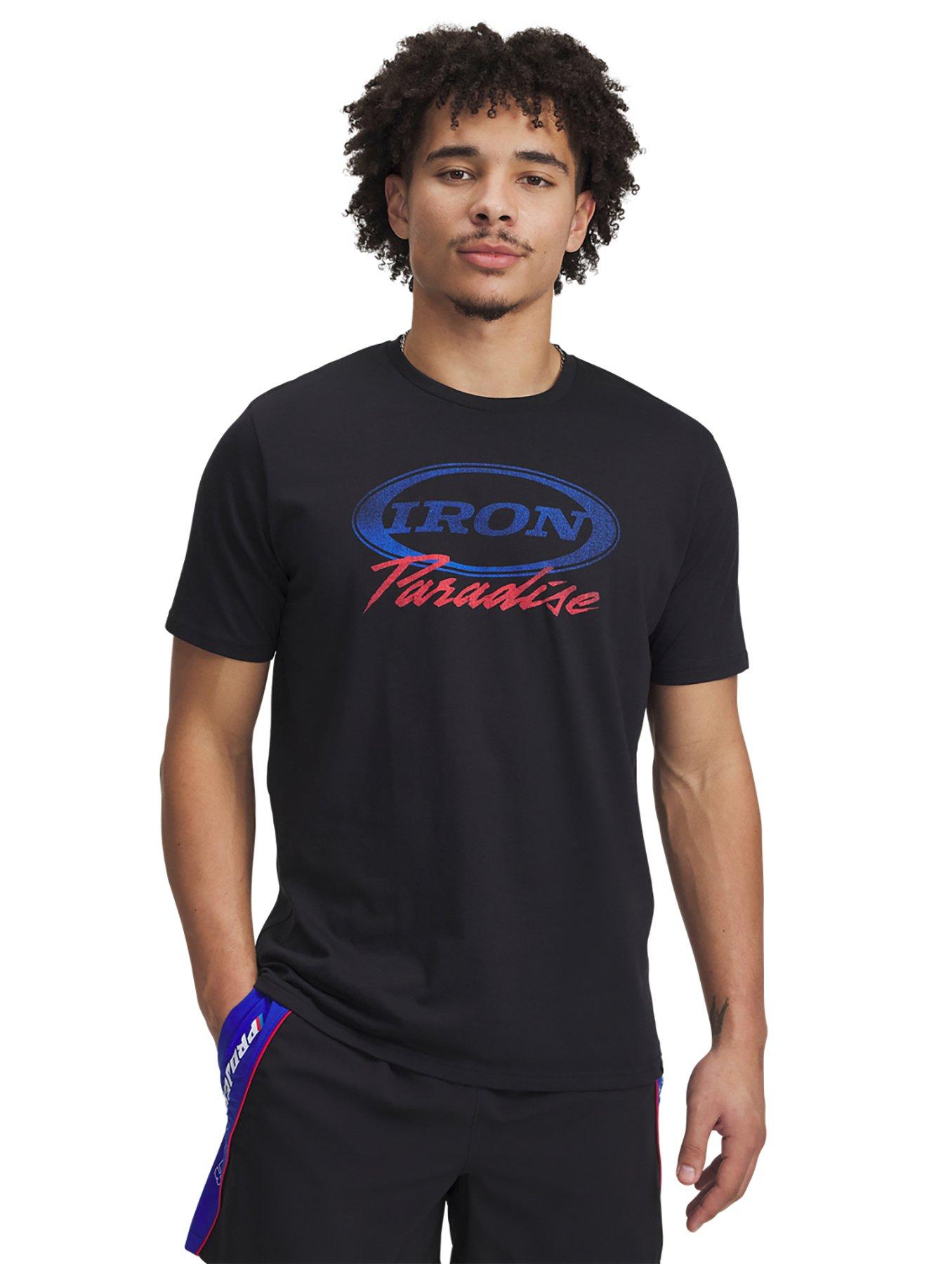 undefined Men's Training Project Rock Iron T-Shirt - Black