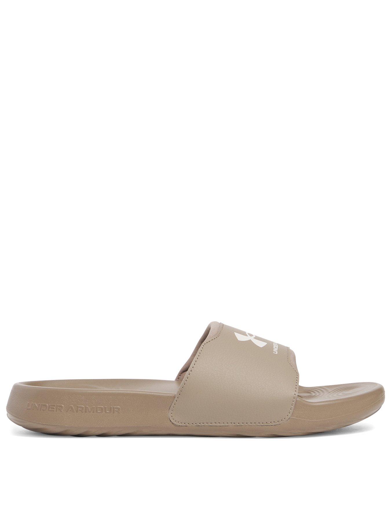 Image 1 of 5 of UNDER ARMOUR Mens Ignite Select Slides - Brown