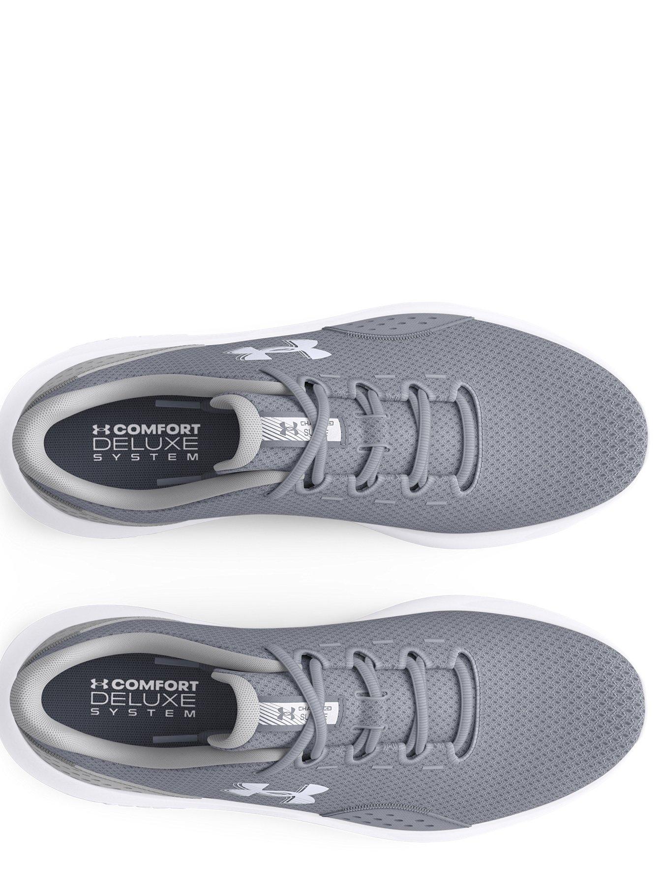 Image 4 of 6 of UNDER ARMOUR Mens Running Charged Surge 4 Trainers - Grey
