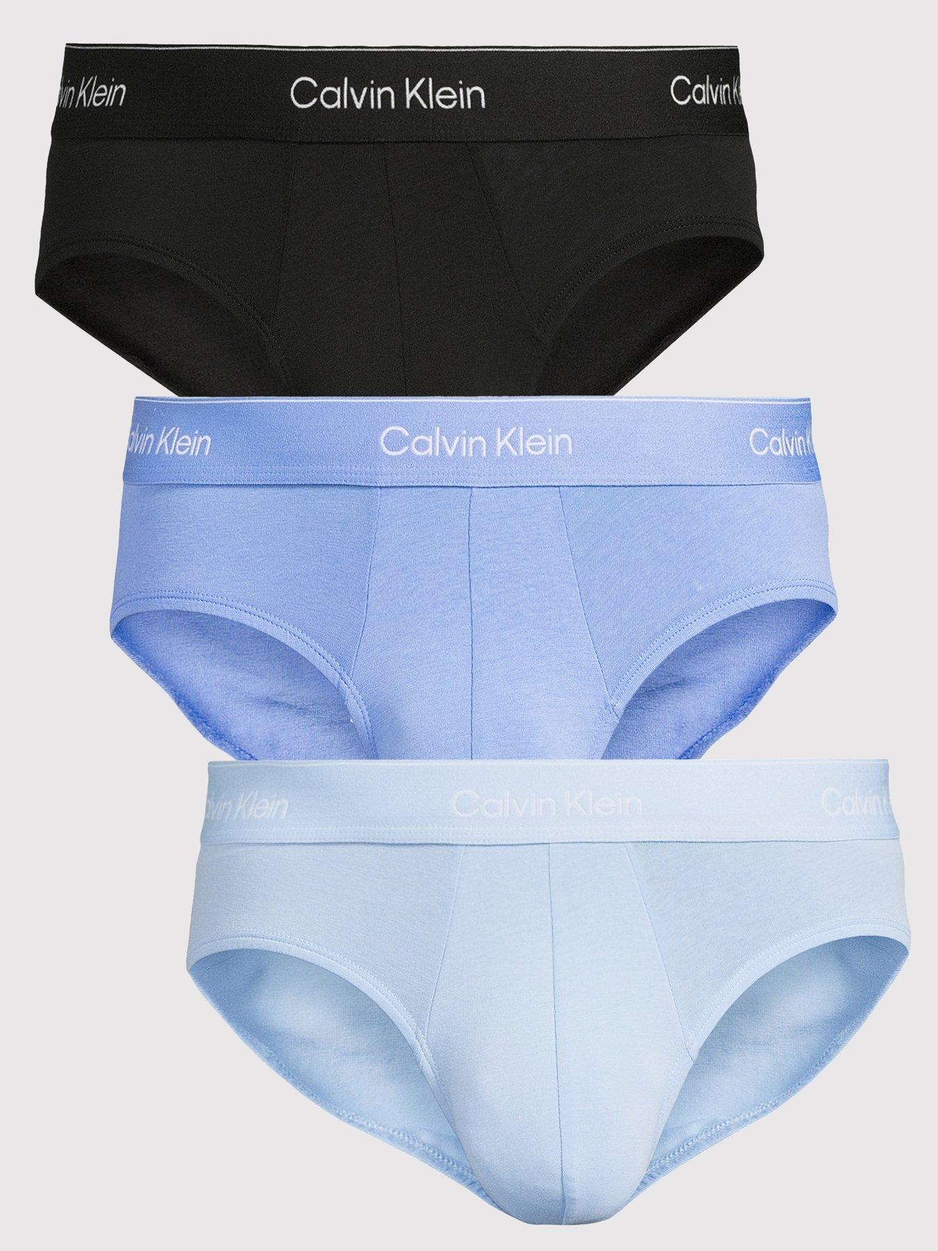 undefined 3 Pack of Icon Cotton Stretch Hip Briefs - Multi