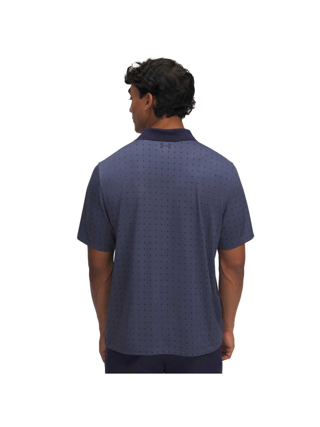 Image 2 of 2 of UNDER ARMOUR Men's Golf Matchplay Printed Polo - Grey