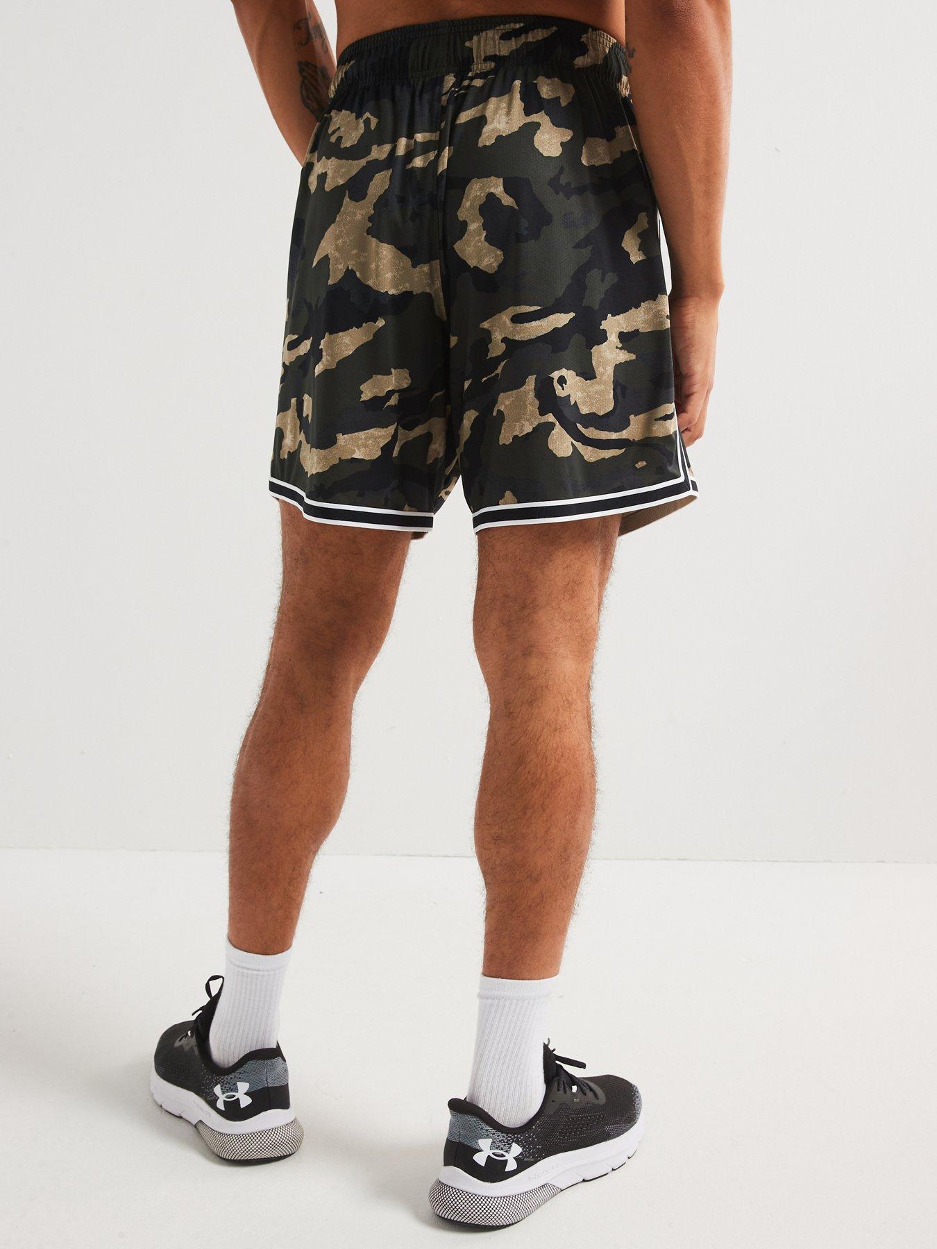 UNDER ARMOUR Men's Training Project Rock Mesh Shorts Green Very