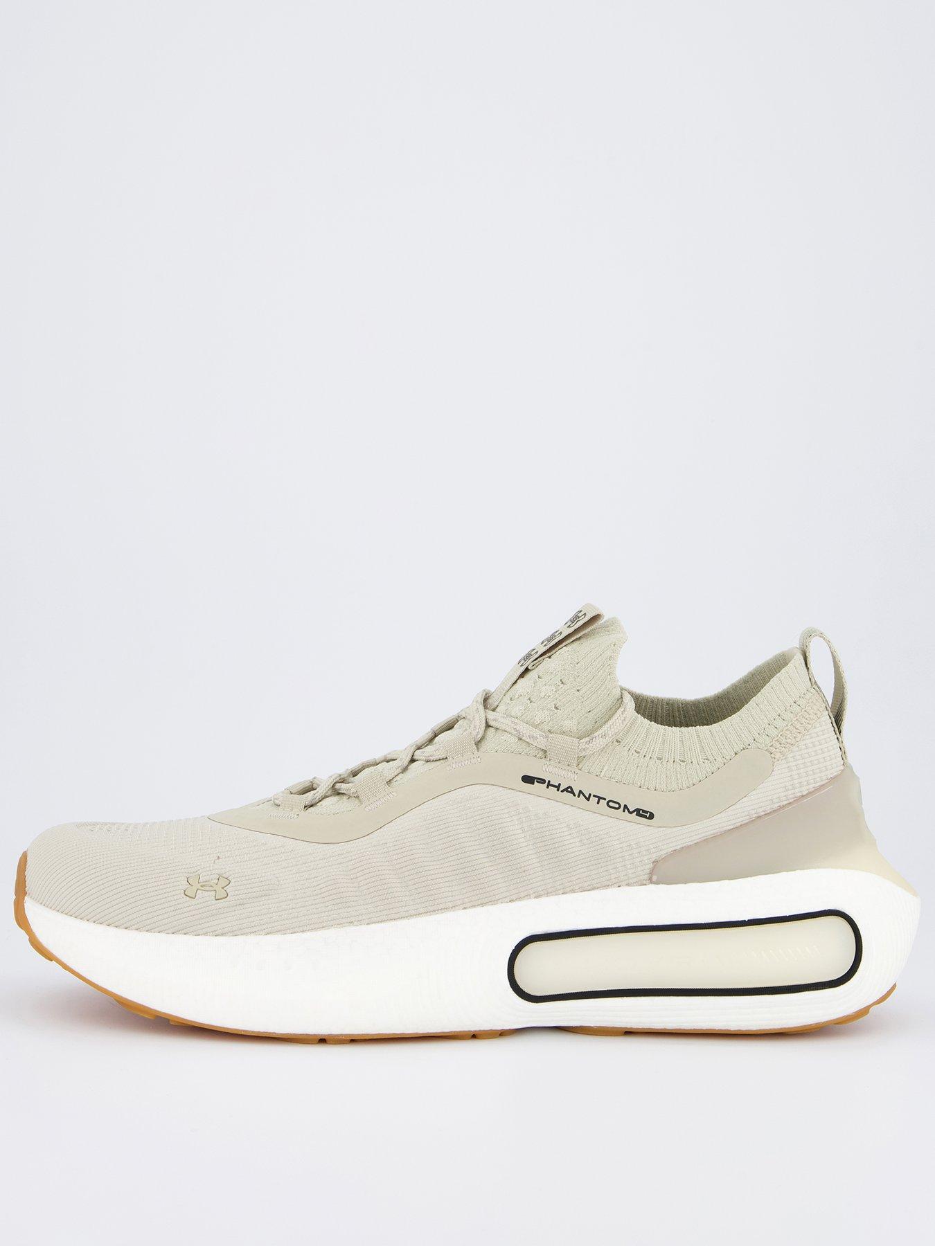 UNDER ARMOUR: Men's Phantom 4 Trainers - Beige