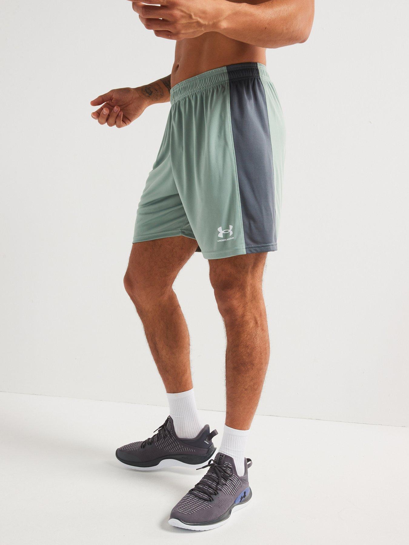 undefined Mens Challenger Train Knit Shorts - Green