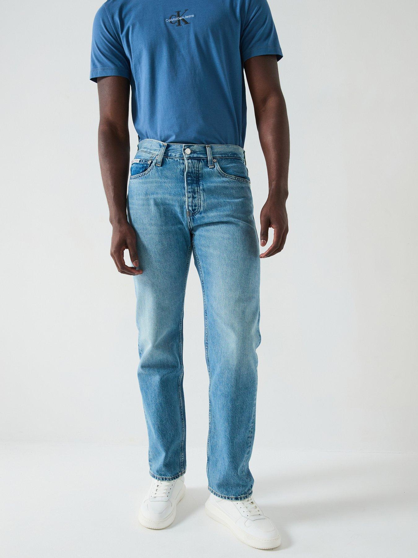 Calvin Klein Jeans Standard Straight Jean - Blue