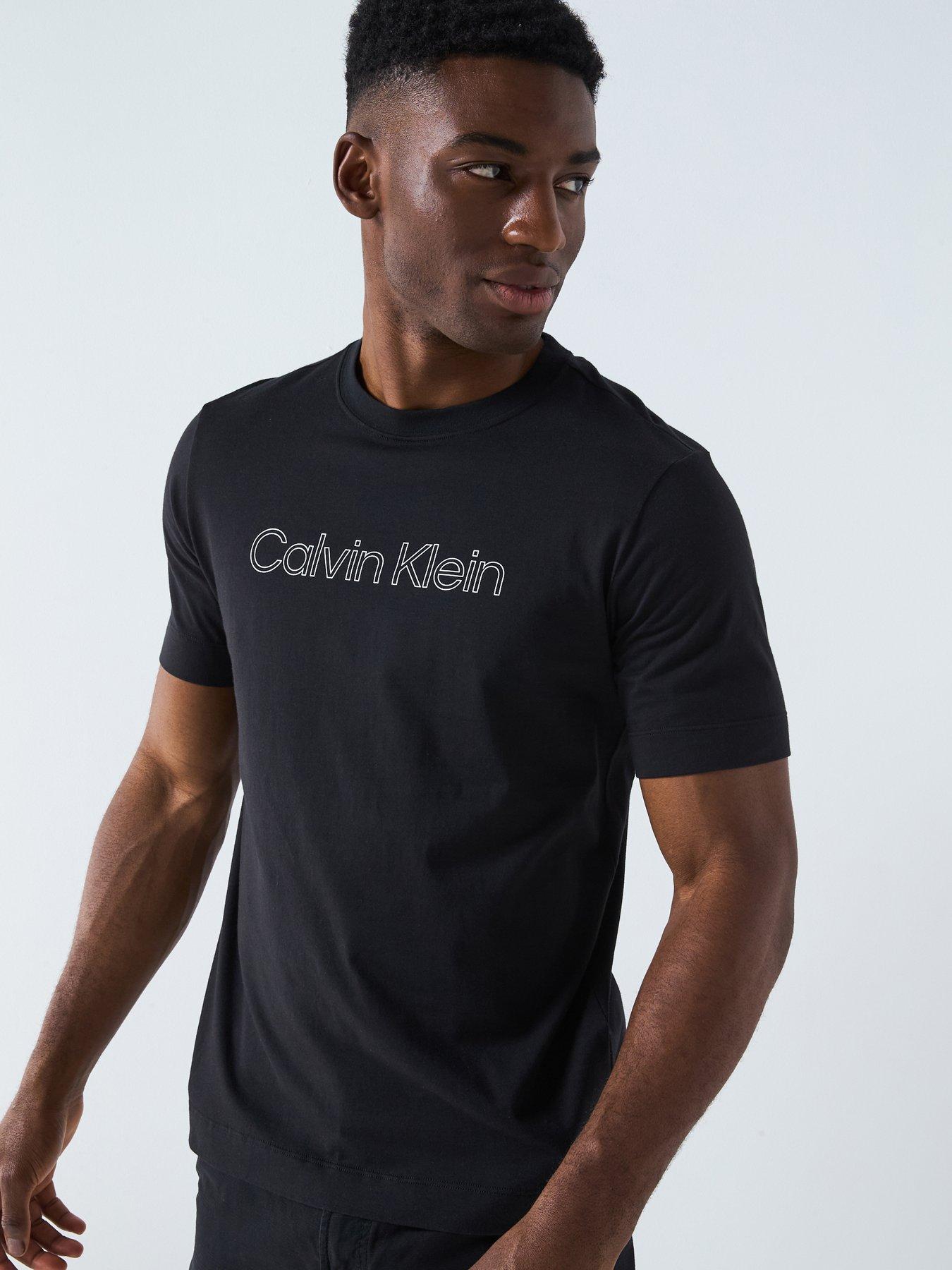 undefined Ck Poly Logo T-Shirt - Black