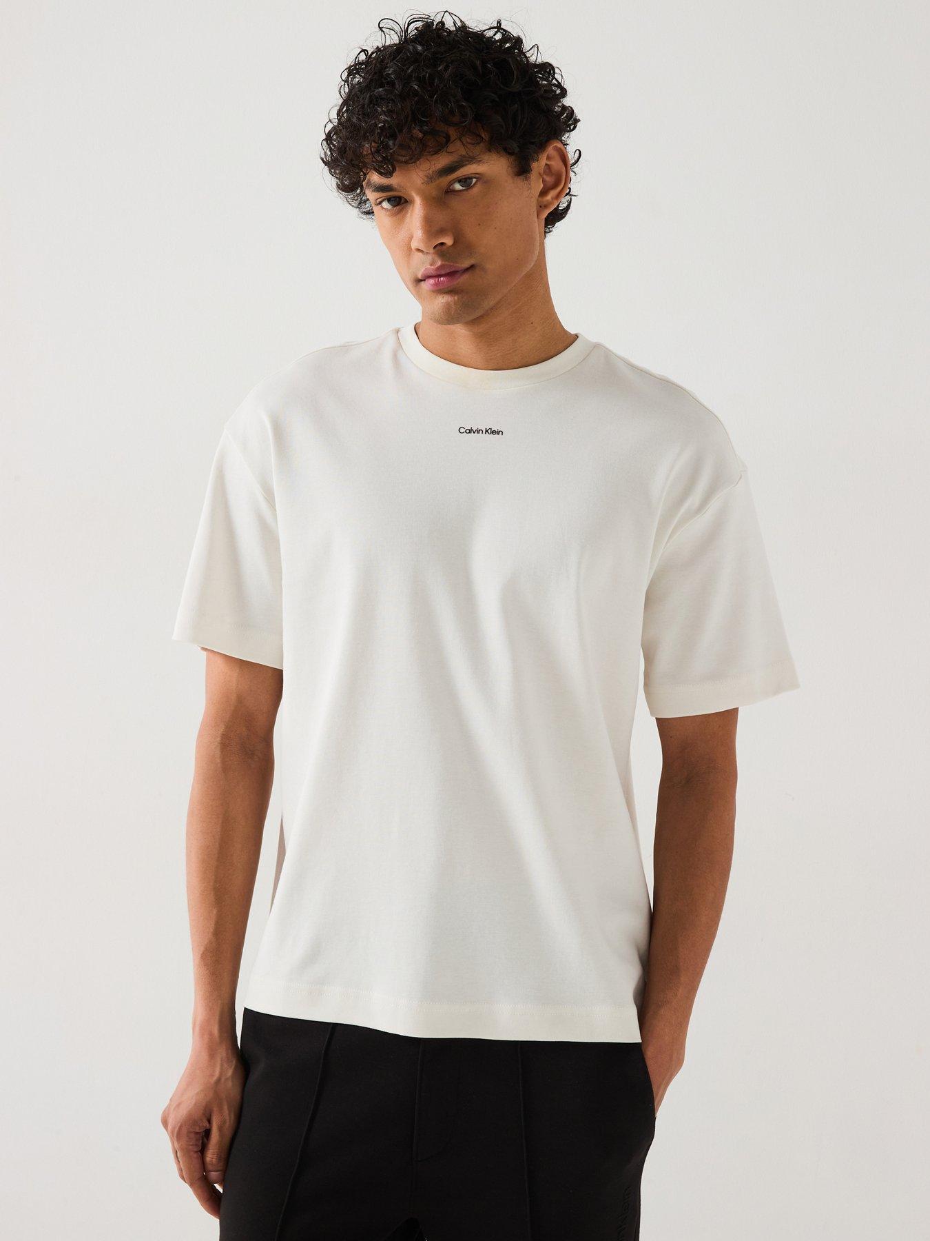 undefined Nano Logo Interlock T-Shirt - Light Natural