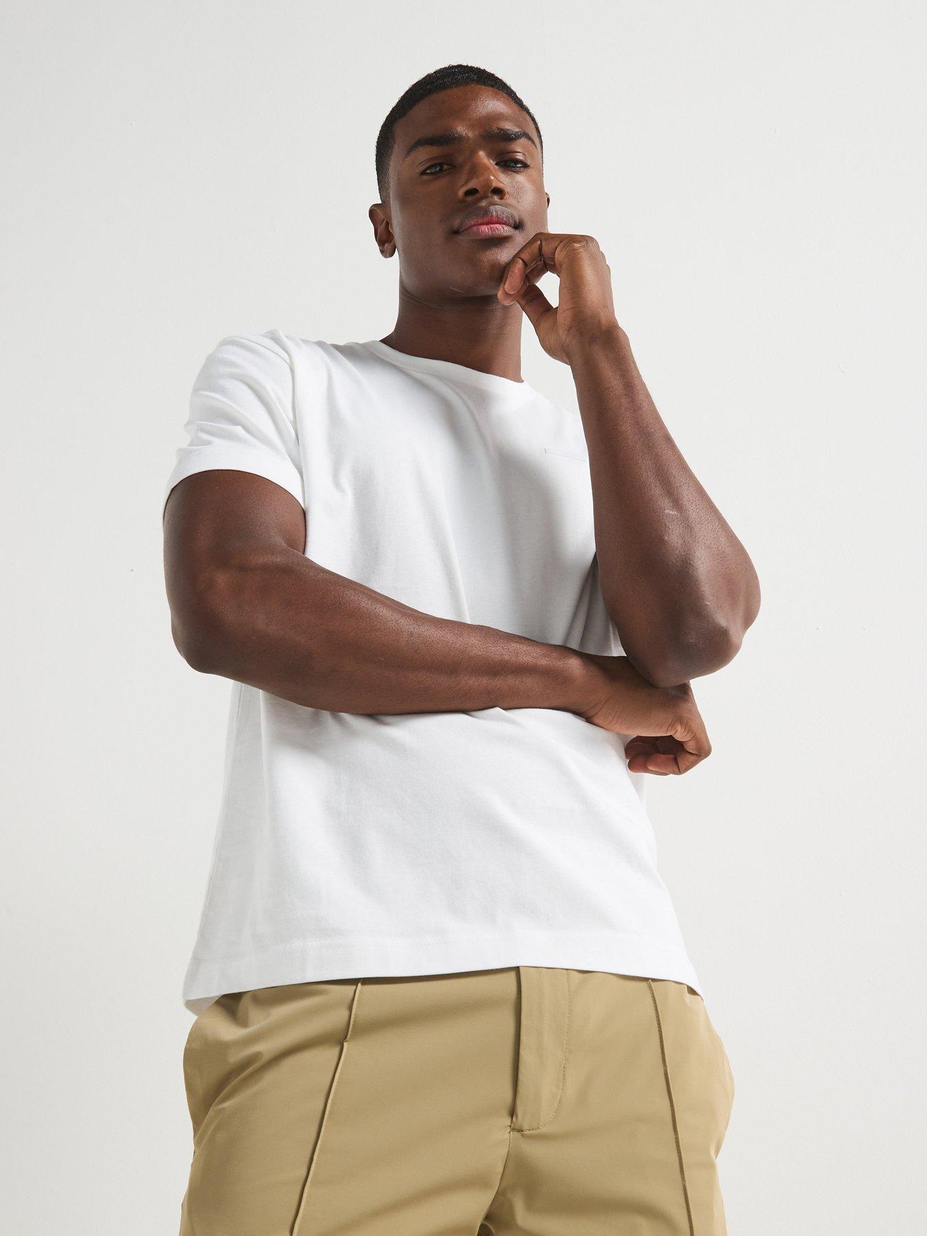 undefined Cotton Comfort Fit T-Shirt - White