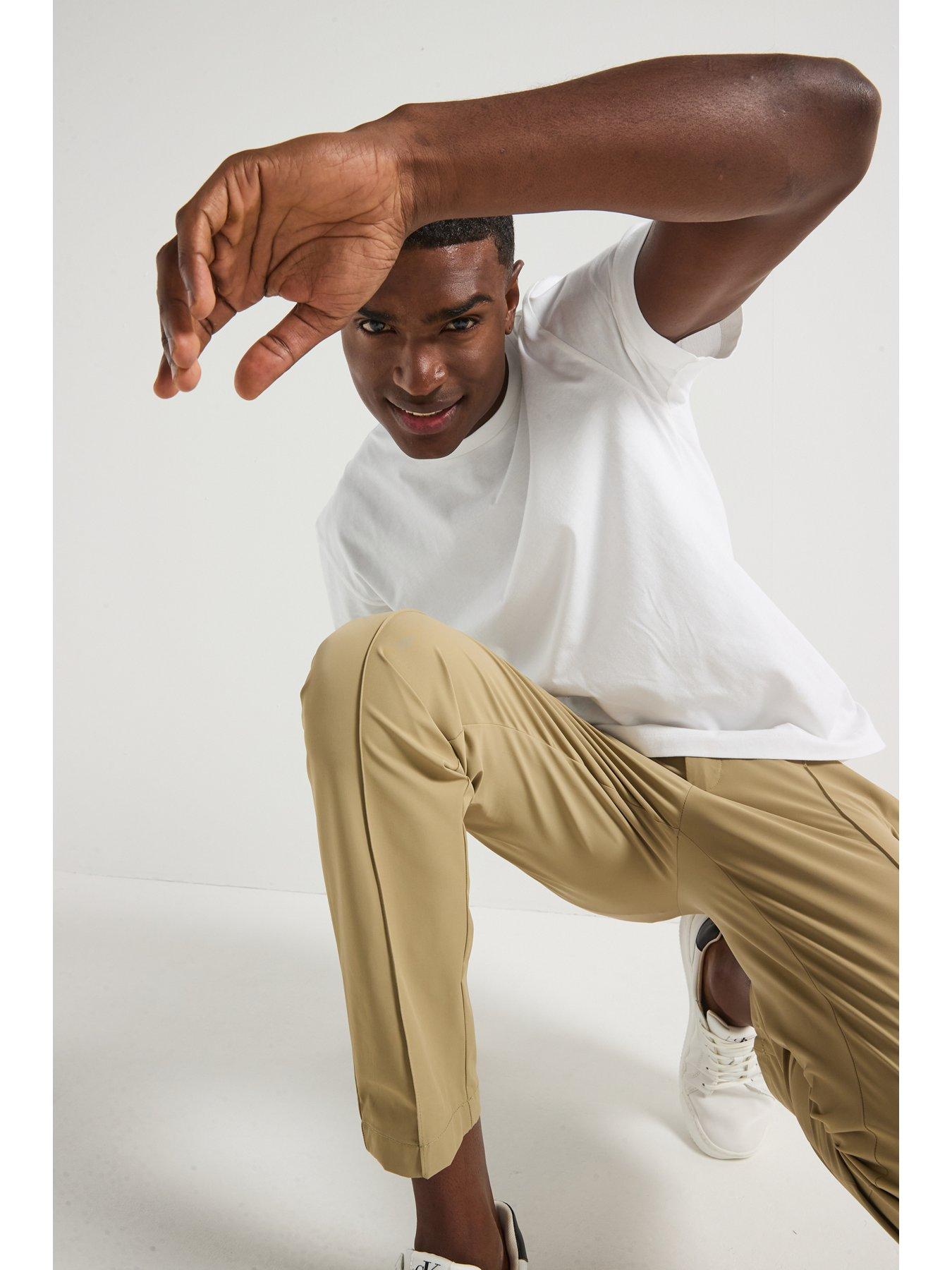 Image 4 of 6 of Calvin Klein Cotton Comfort Fit T-Shirt - White