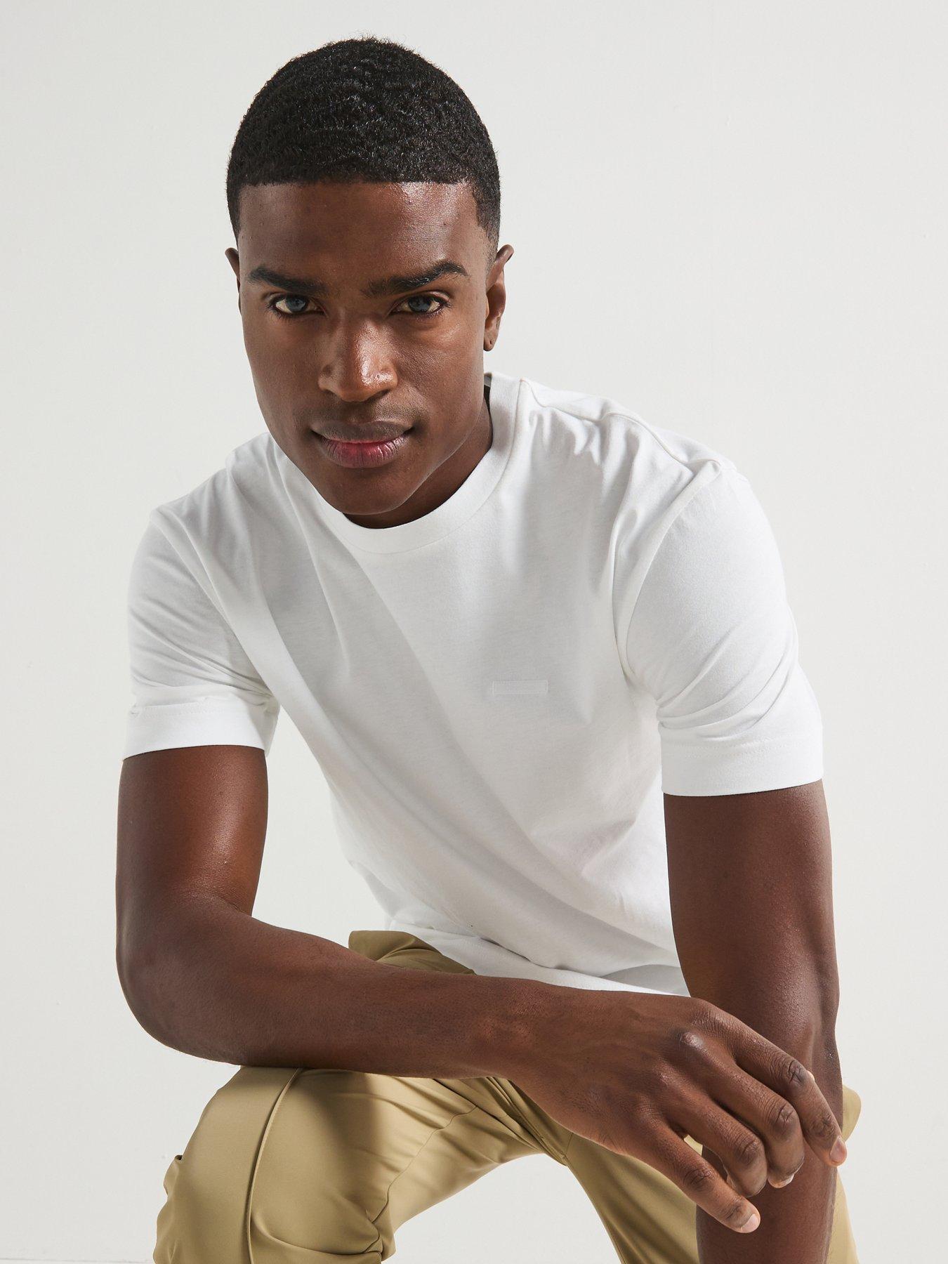 Image 5 of 6 of Calvin Klein Cotton Comfort Fit T-Shirt - White