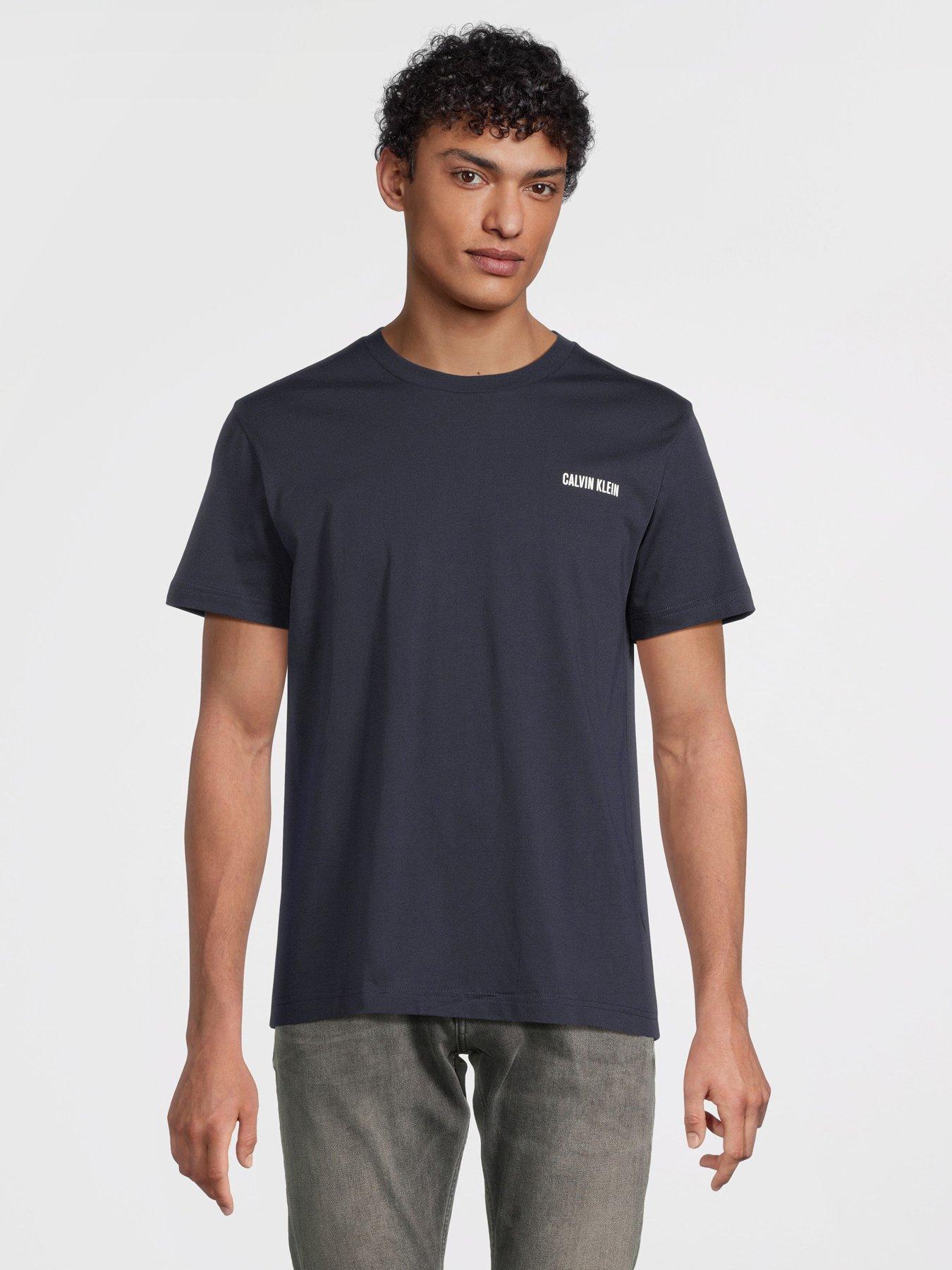 undefined Crew Neck Short Sleeve T-Shirt - Dark Purple