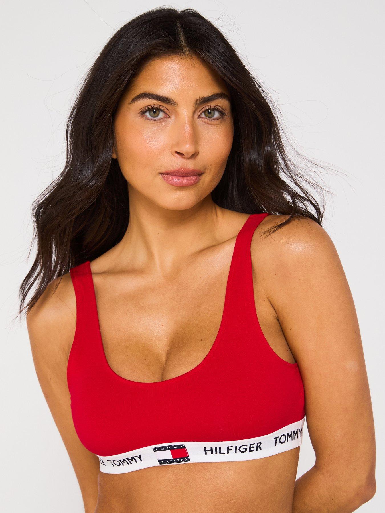 undefined Bralette - Red