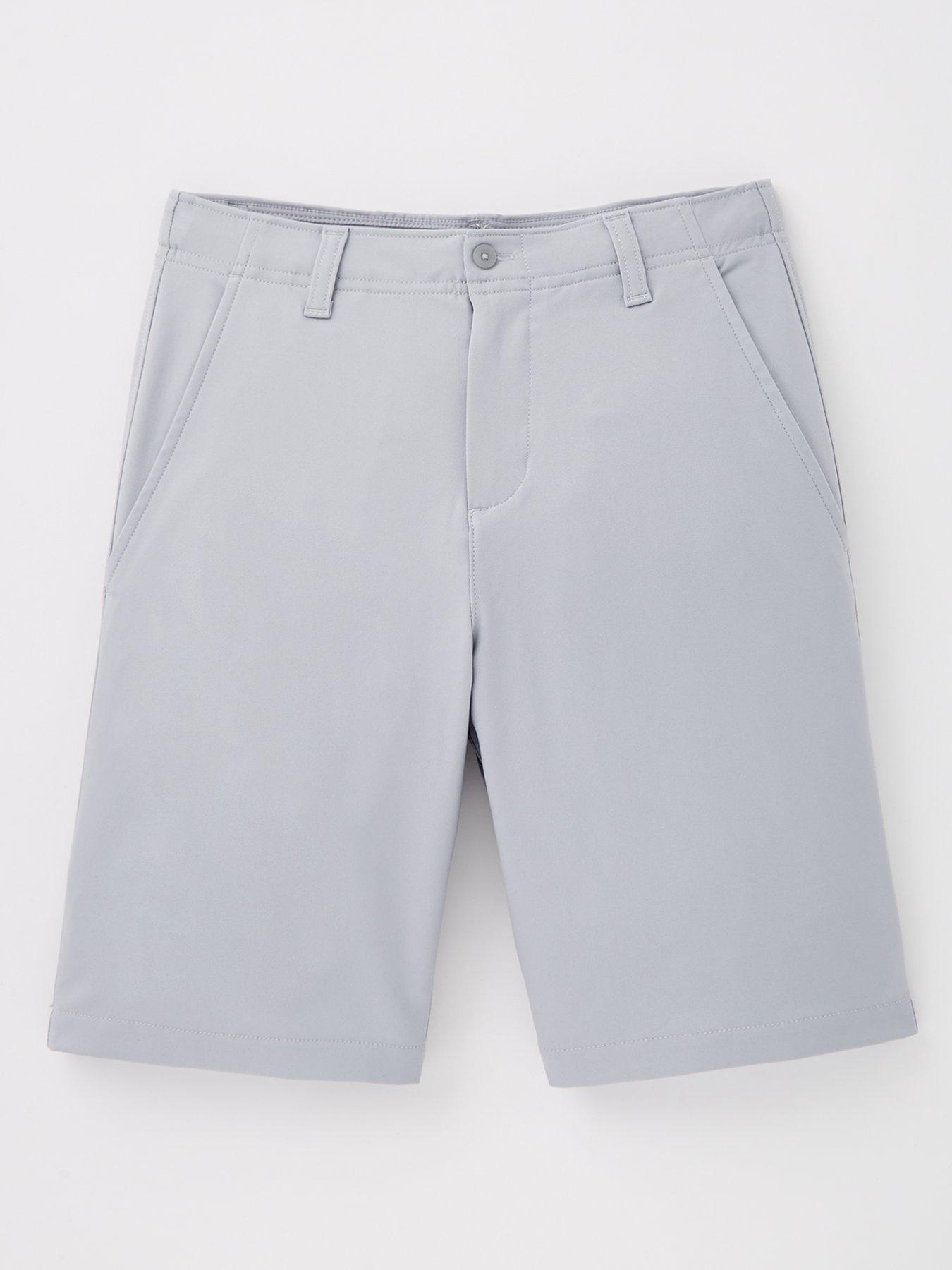 undefined Junior Boys Golf Matchplay Shorts - Grey