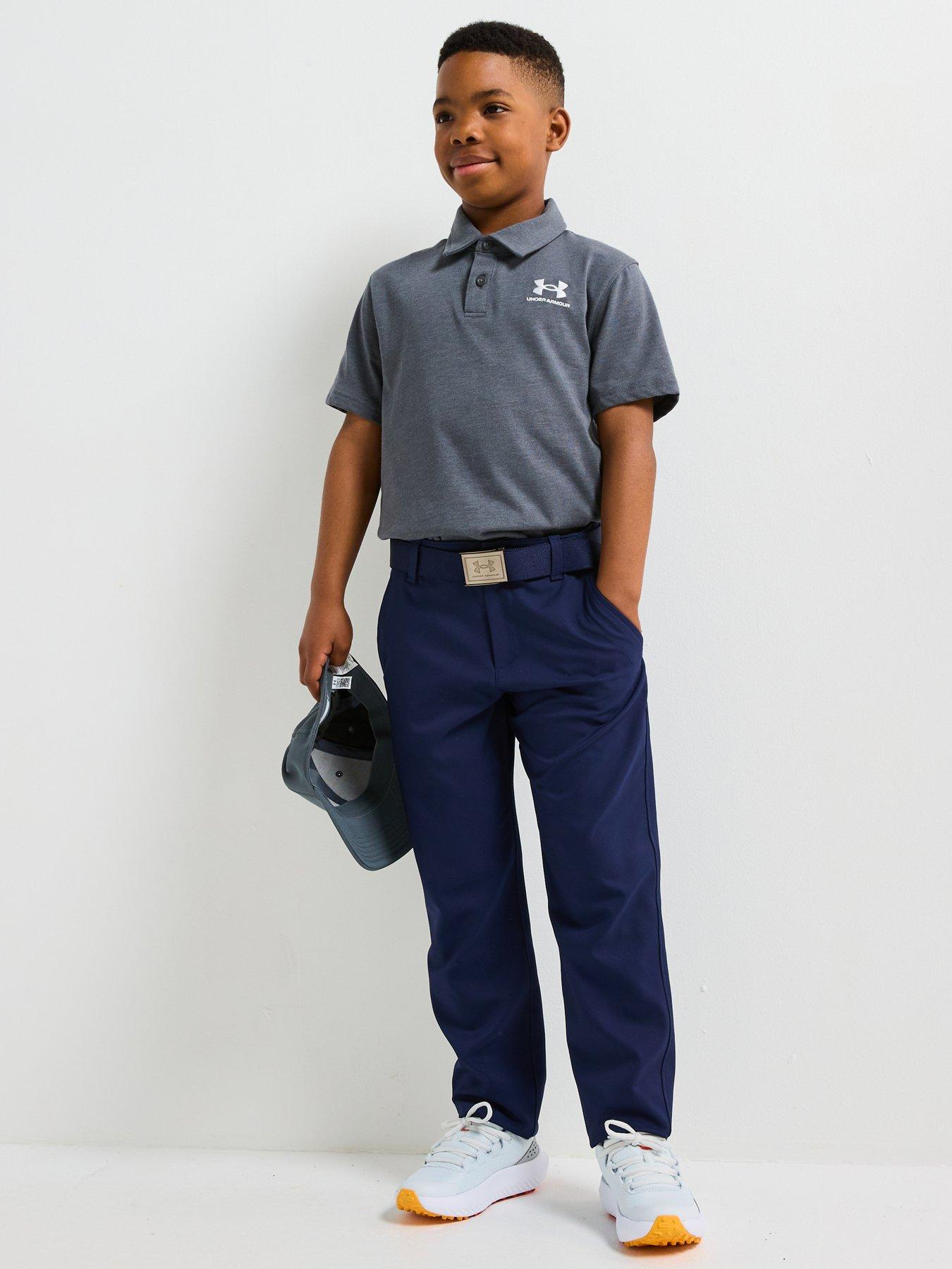 UNDER ARMOUR Junior Boys Golf Matchplay Pant Navy Very