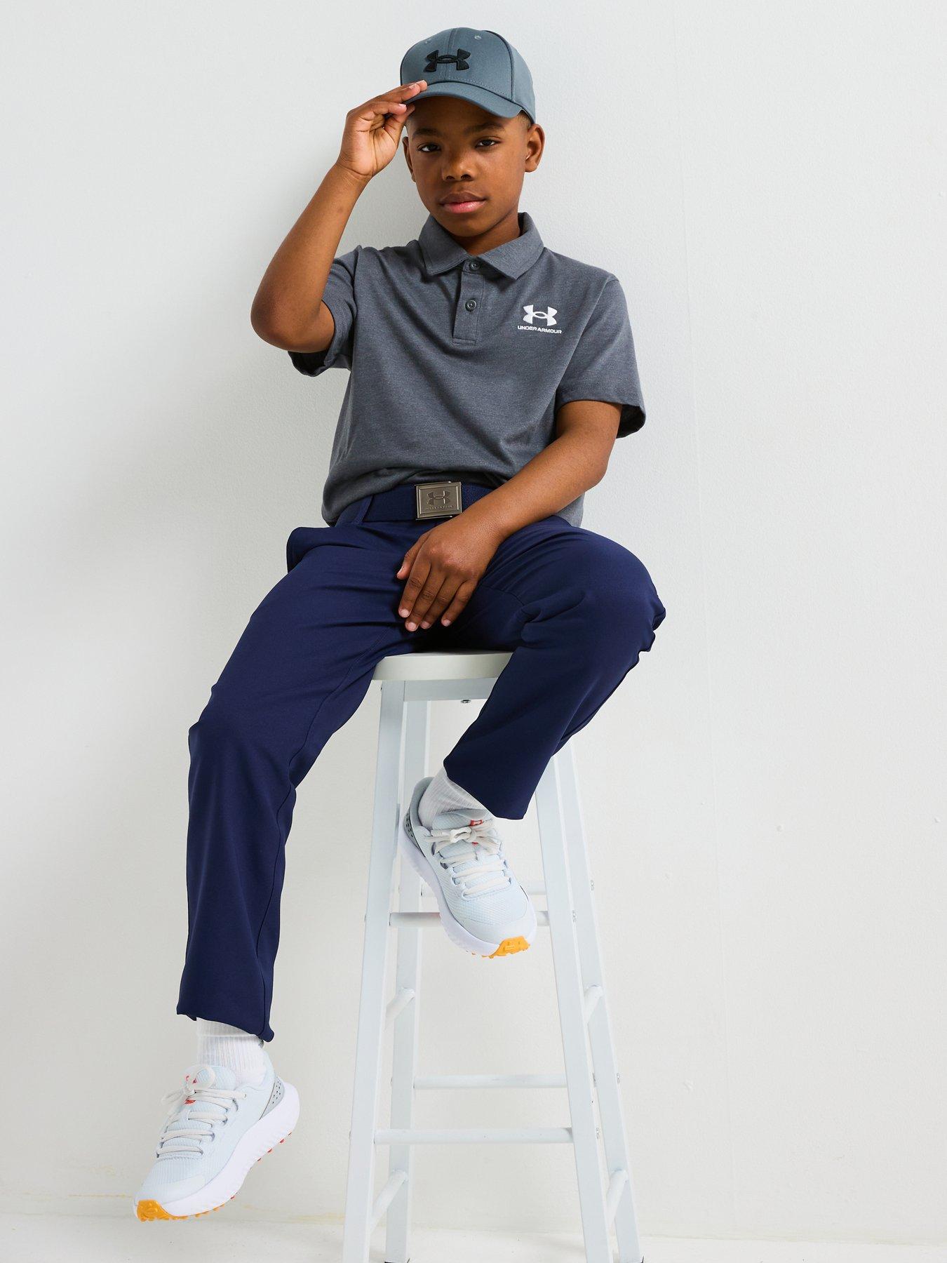 UNDER ARMOUR Junior Boys Golf Matchplay Pant Navy Very