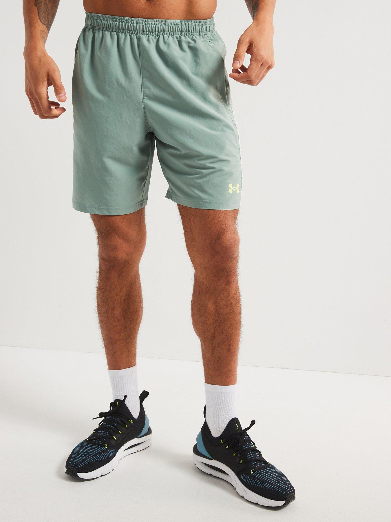 mens shorts under armour green shorts