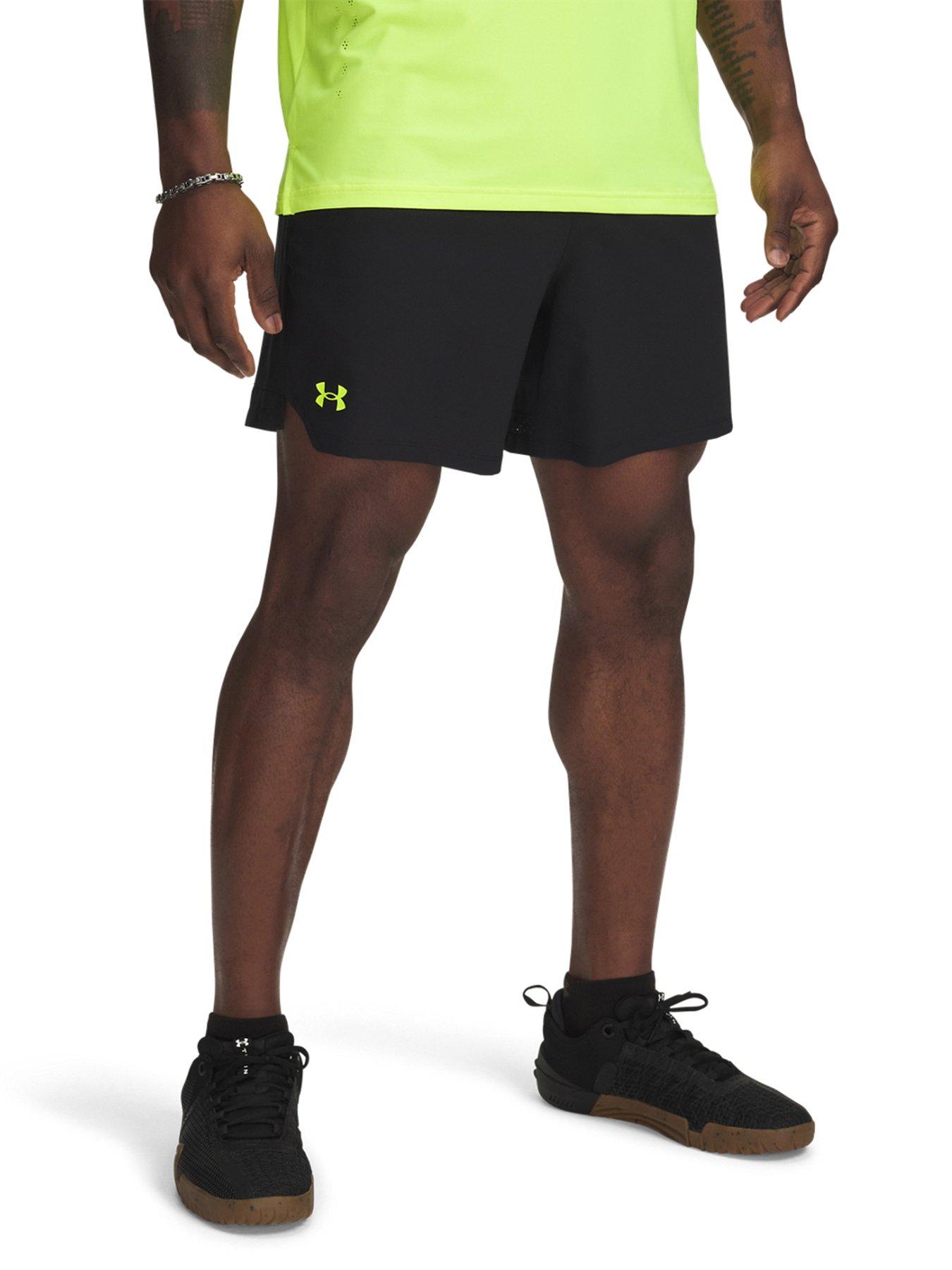 undefined Men's Training Vanish Woven 6 Inch Shorts - Black