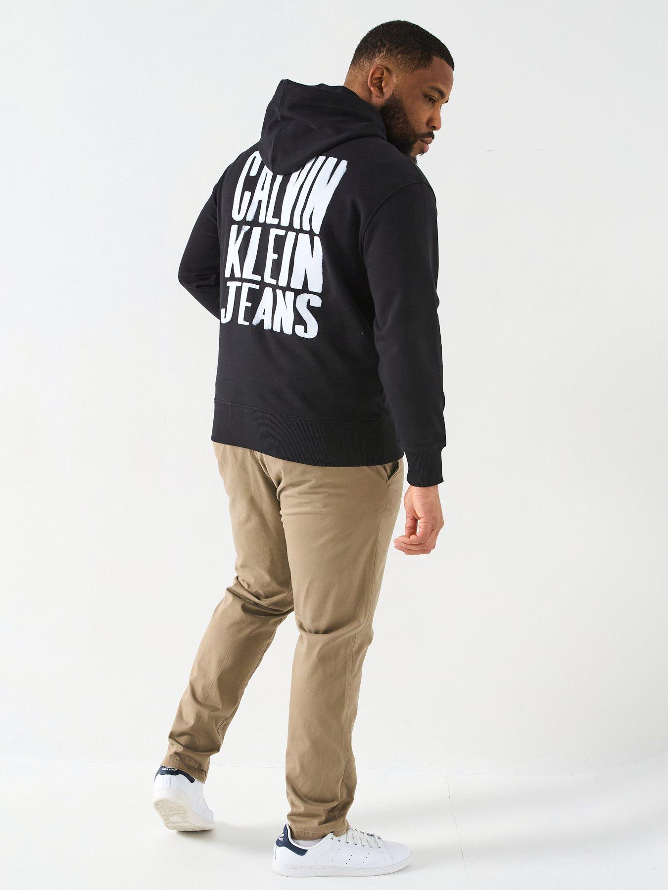 undefined Plus Painted Hoodie - Black