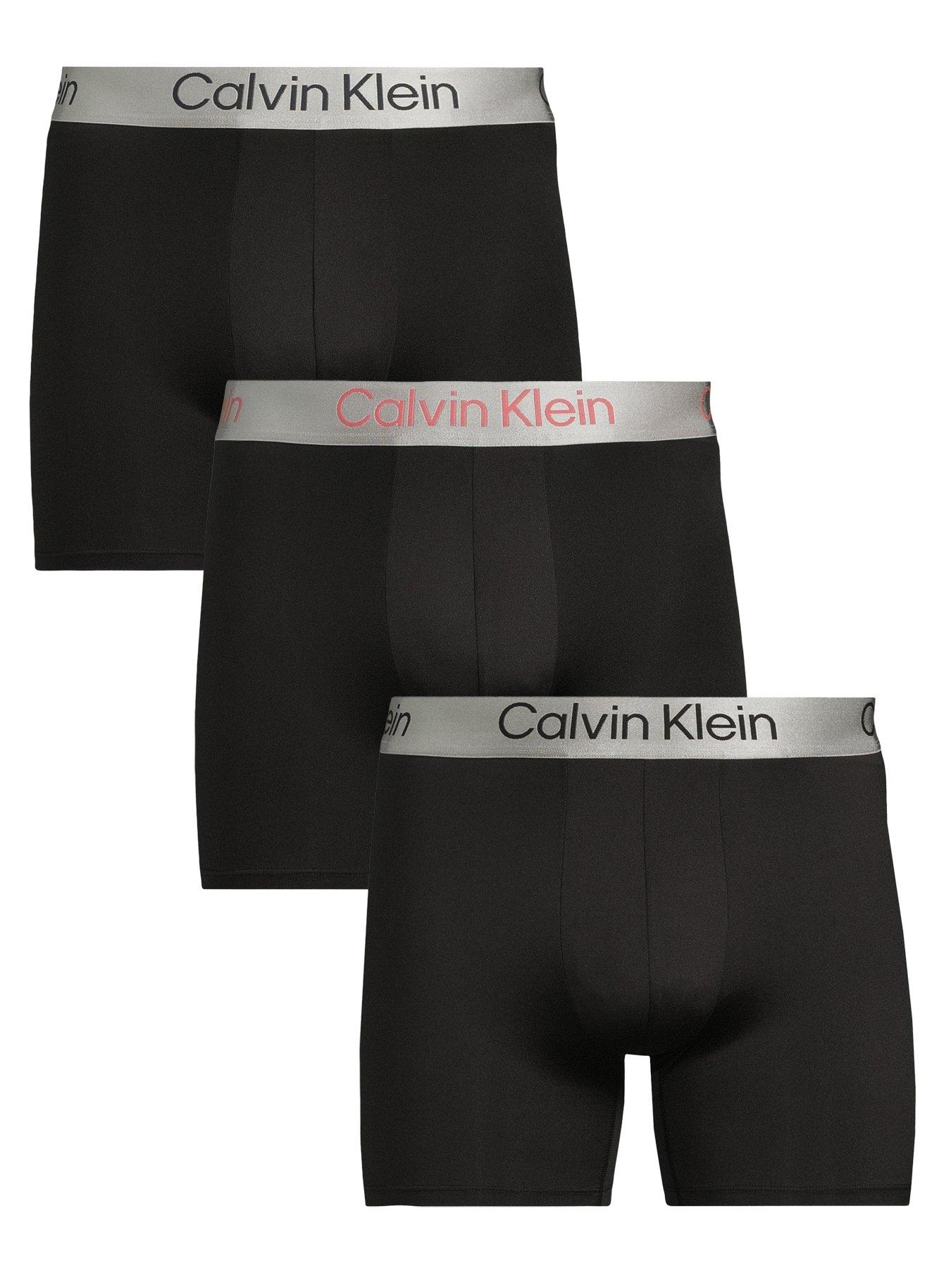 undefined 3 Pack Boxer Brief - Black