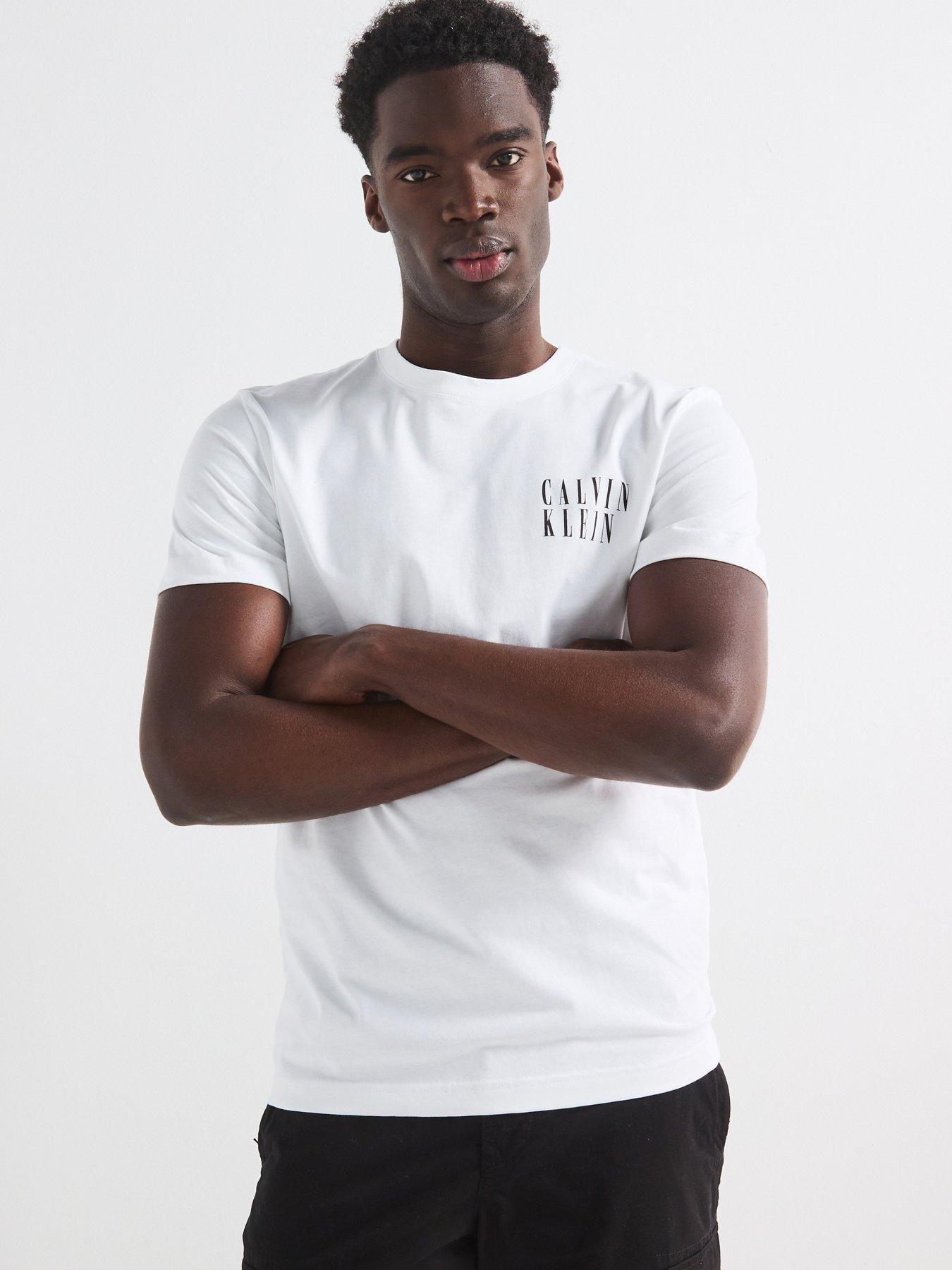 undefined Ombre Text Box T-Shirt - White