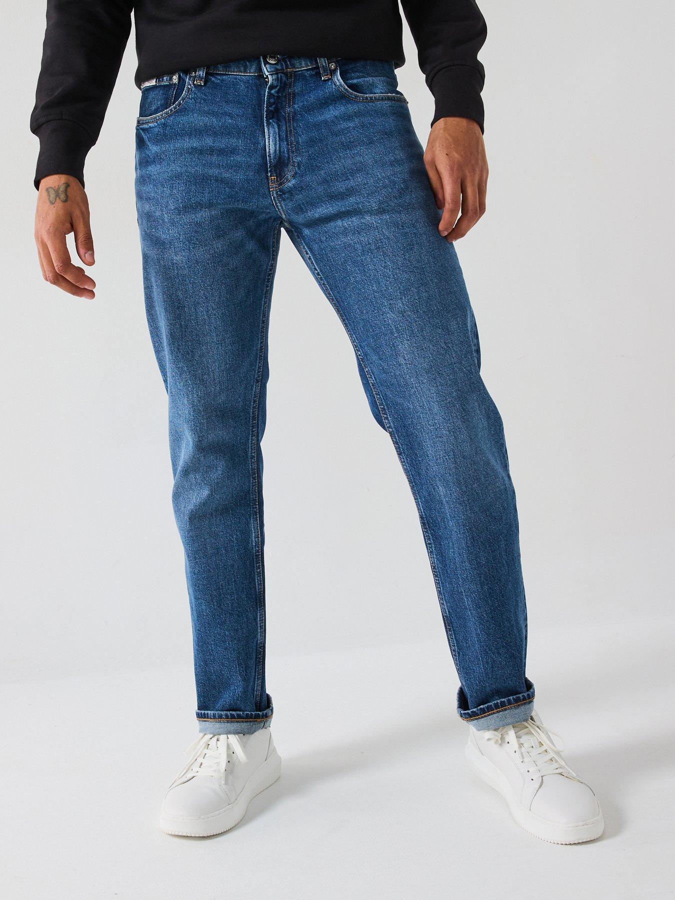undefined Slim Straight Jeans - Blue