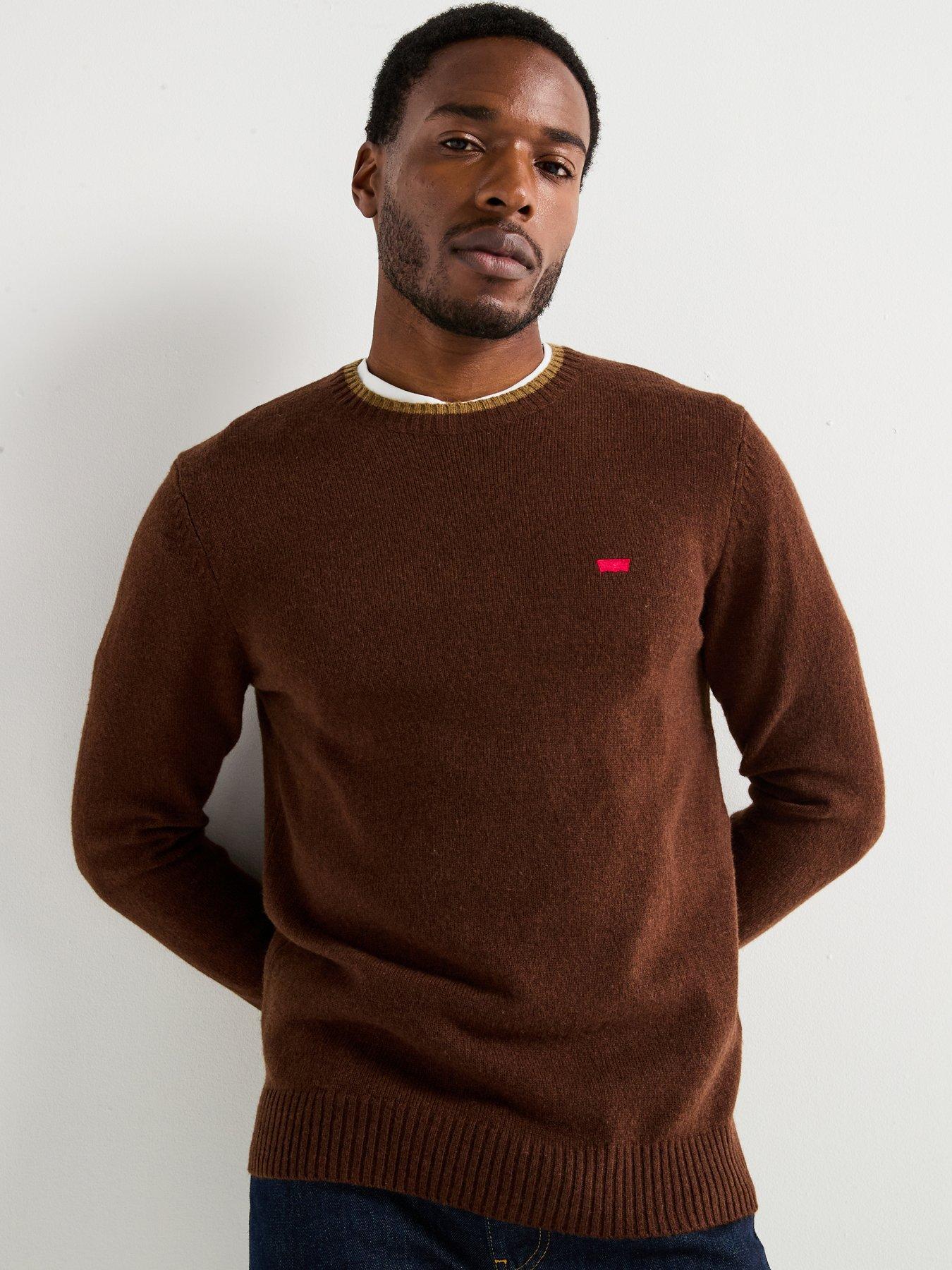 Levi's Original House Mark Knitted Jumper - Brown | Very
