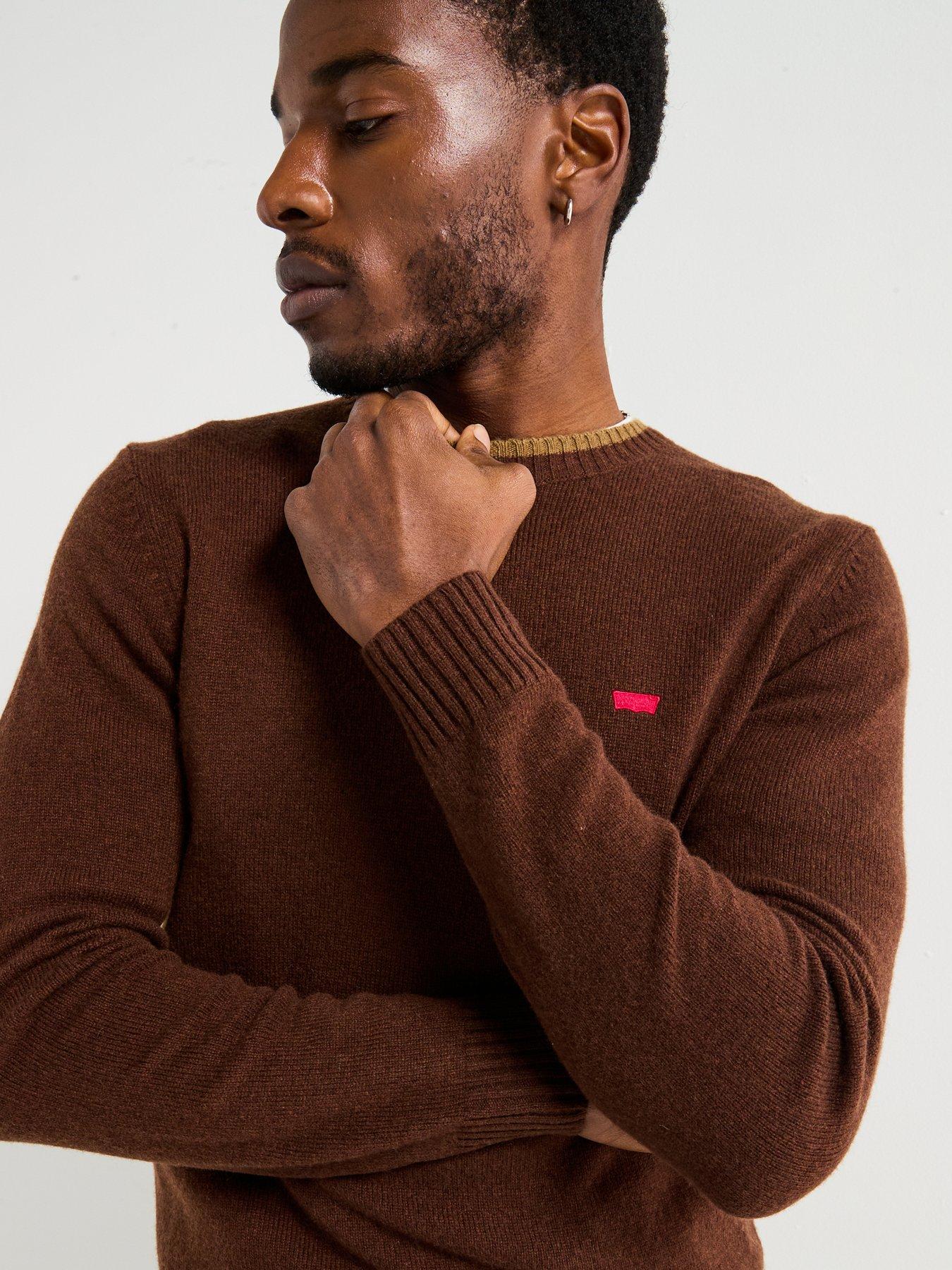 Levi's Original House Mark Knitted Jumper - Brown | Very