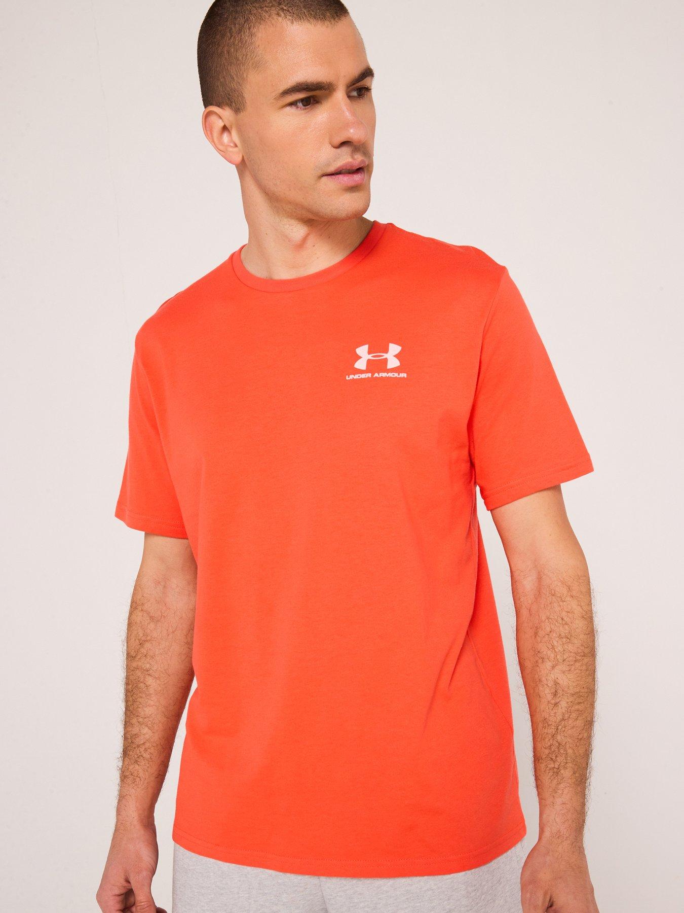 undefined Mens Training Sportstyle Left Chest Logo T-Shirt - Red
