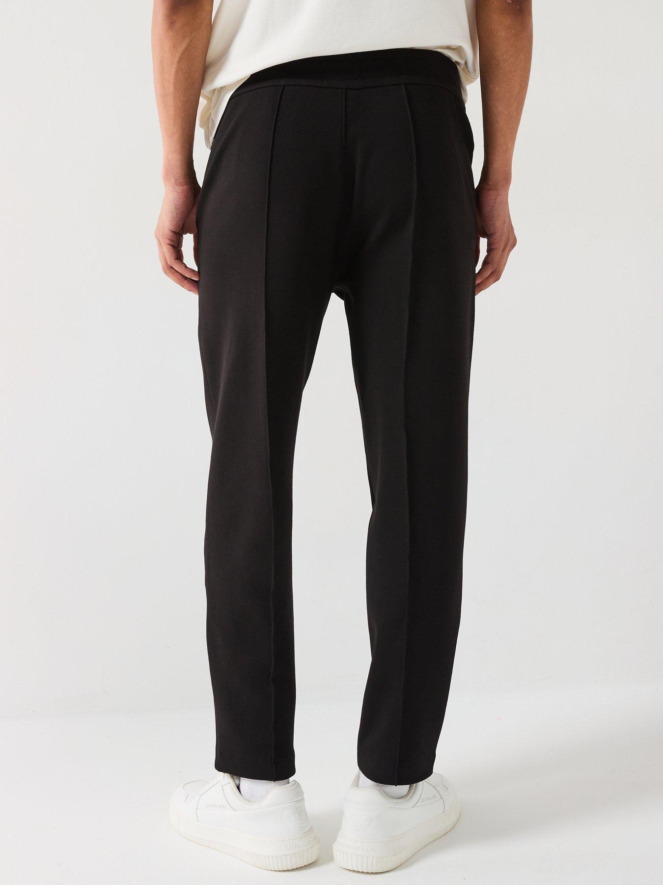 Image 2 of 6 of Calvin Klein Tech Interlock Sweatpants - Black