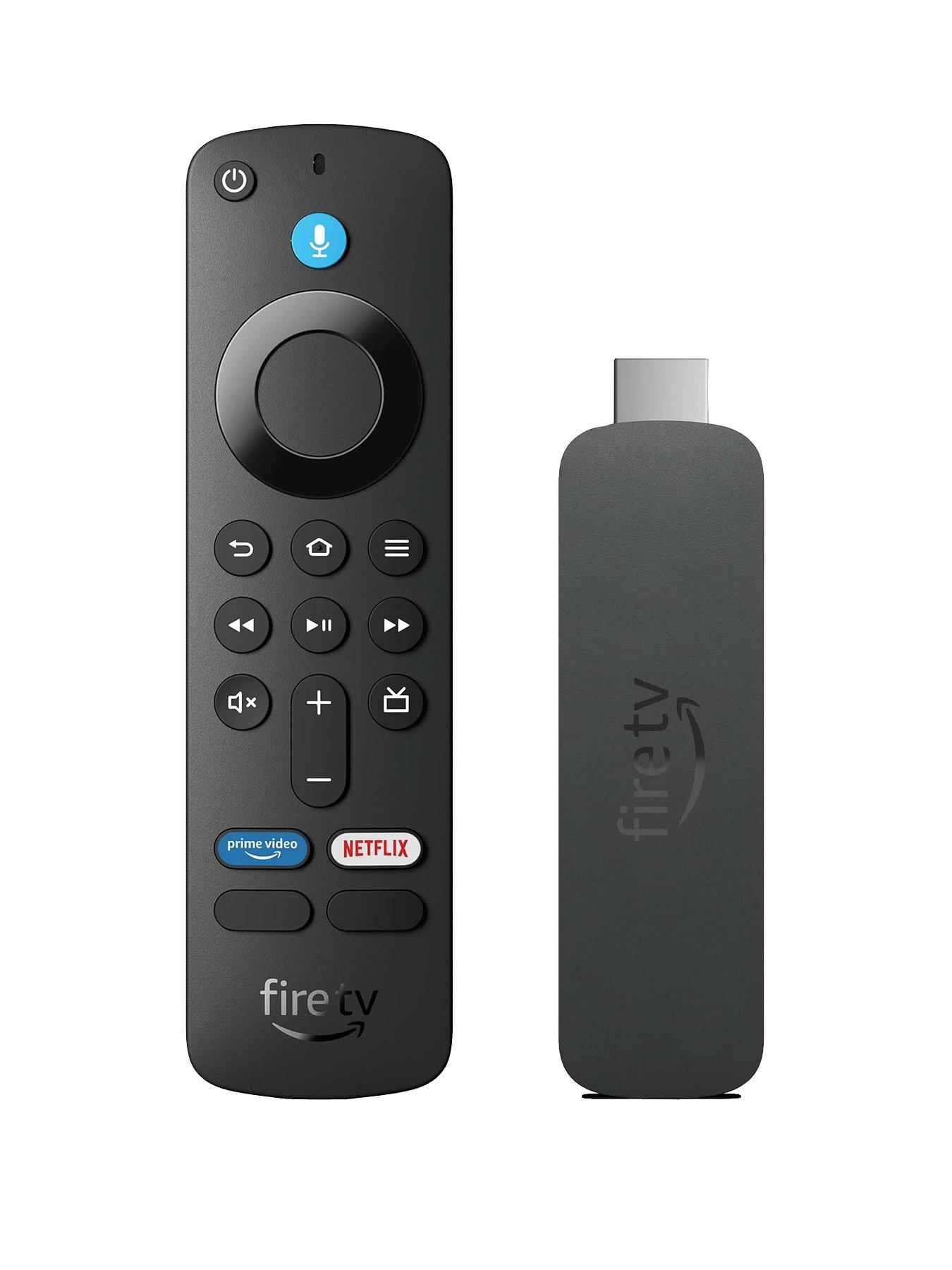 Fire TV Stick 4K Plus streaming device, supports Wi-Fi 6 Amazon