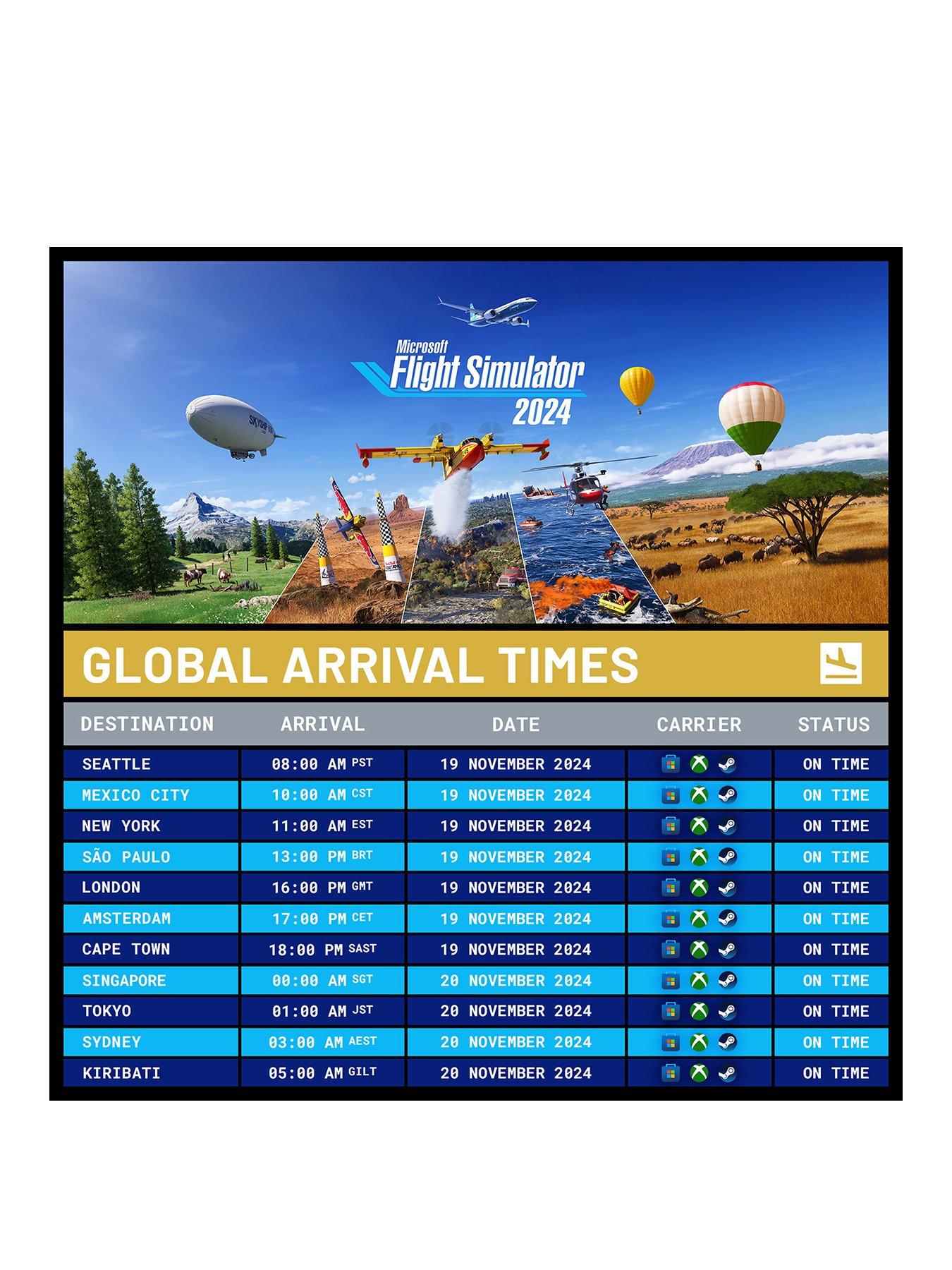 Image 2 of 8 of Xbox Microsoft Flight Simulator 2024 Premium Deluxe Edition (Pre-Purchase/Launch Day)