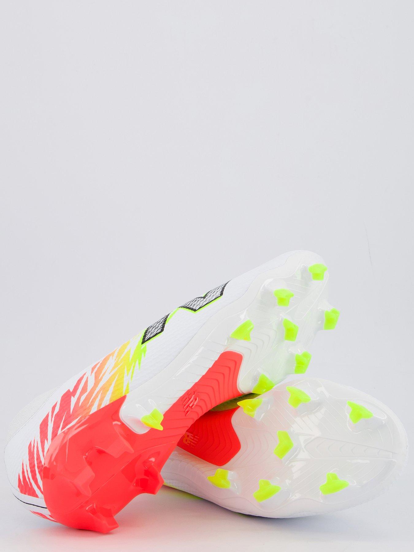 Image 4 of 7 of New Balance Mens Furon V8 Dispatch Firm Ground Football Boots - White