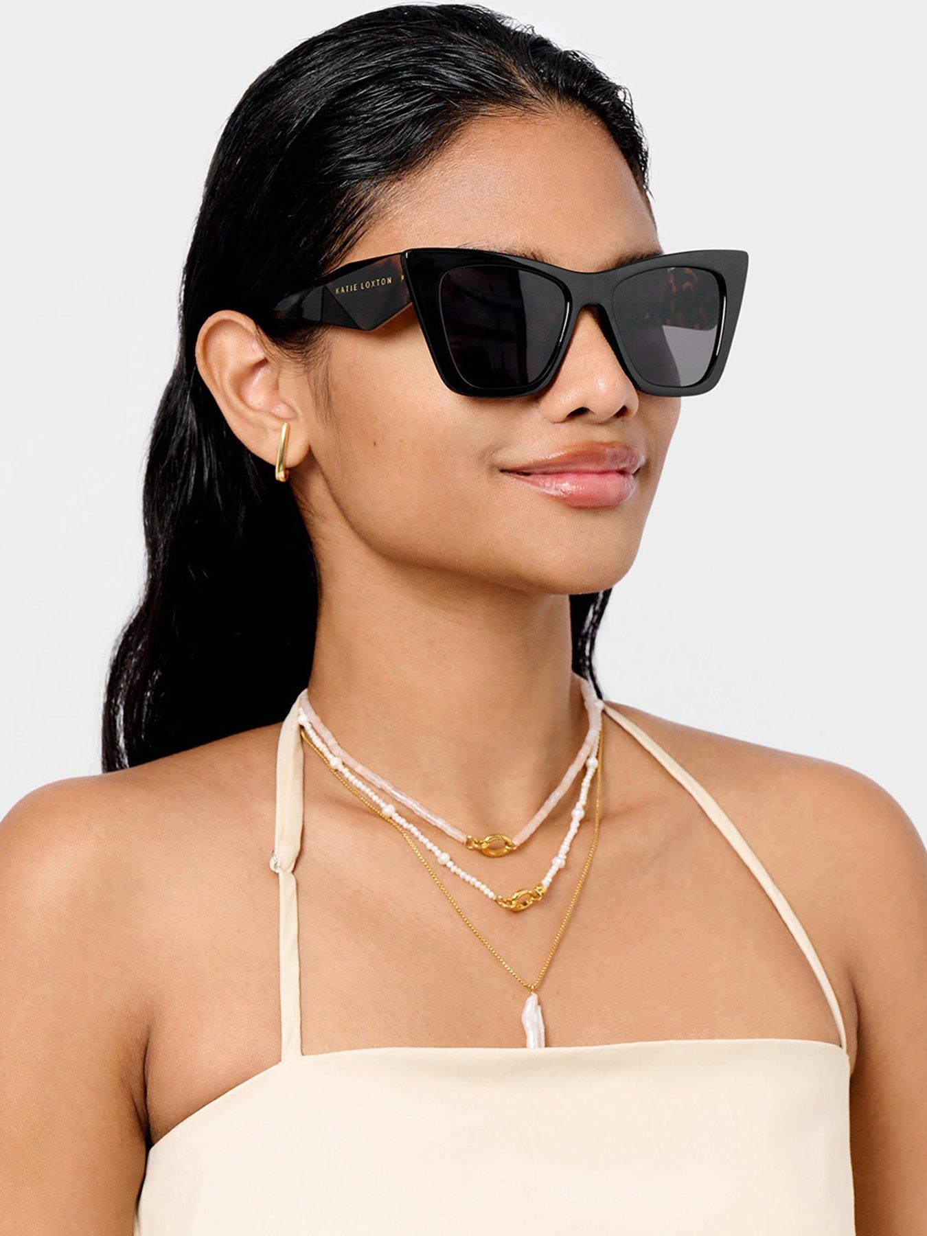 Katie Loxton Porto Sunglasses - Black Tortoiseshell