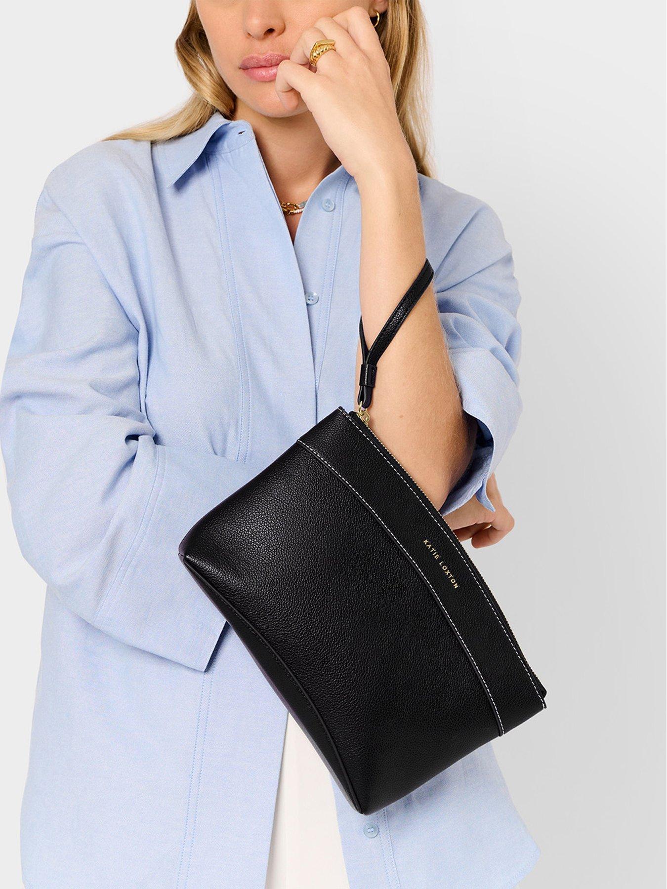 undefined Wristlet Clutch In Black