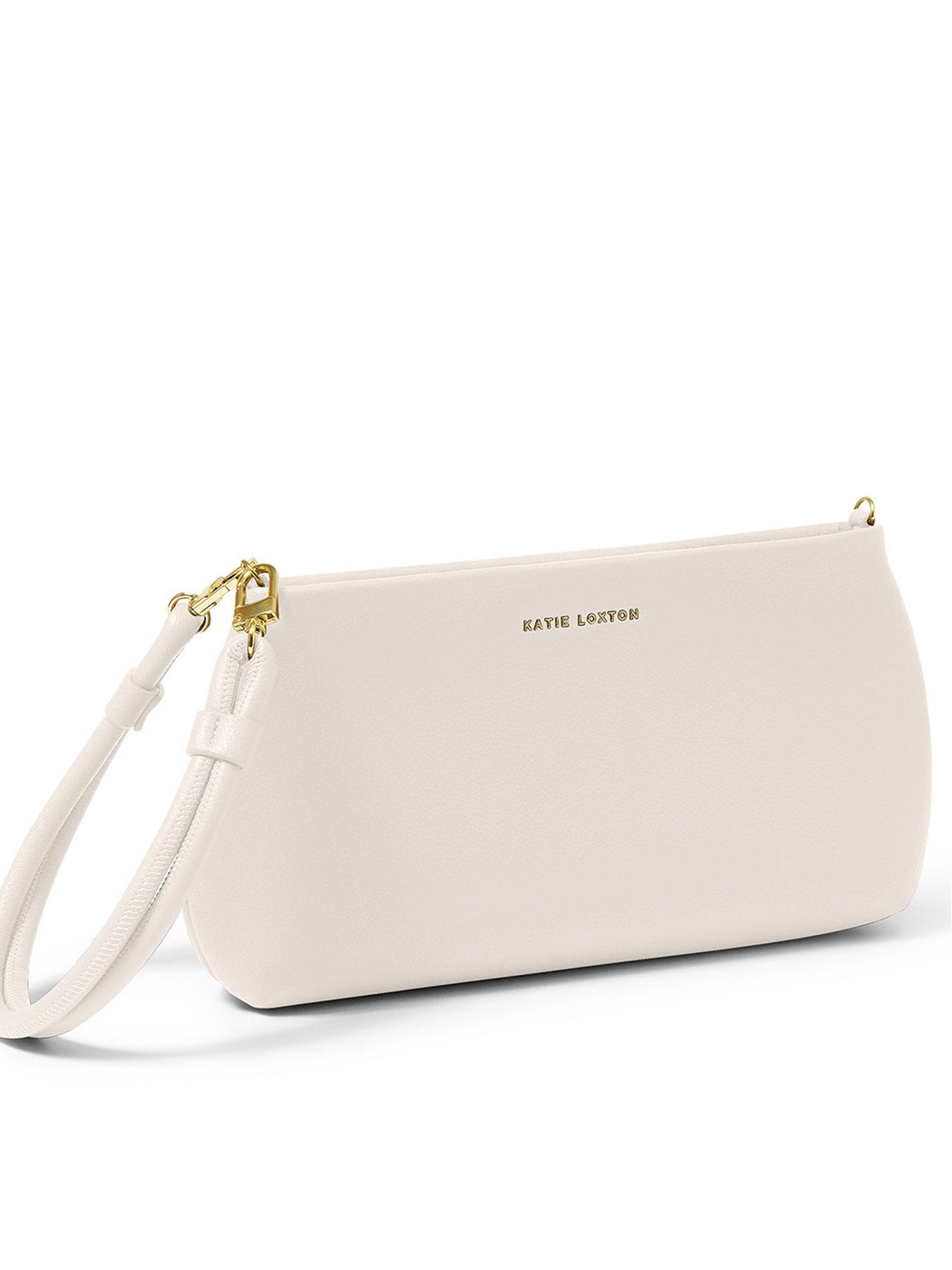Image 4 of 5 of Katie Loxton Asha Clutch In Off White