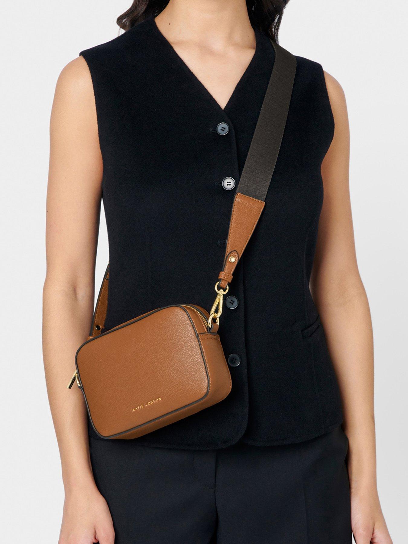 Image 1 of 5 of Katie Loxton Marni Mini Crossbody Bag - Cognac