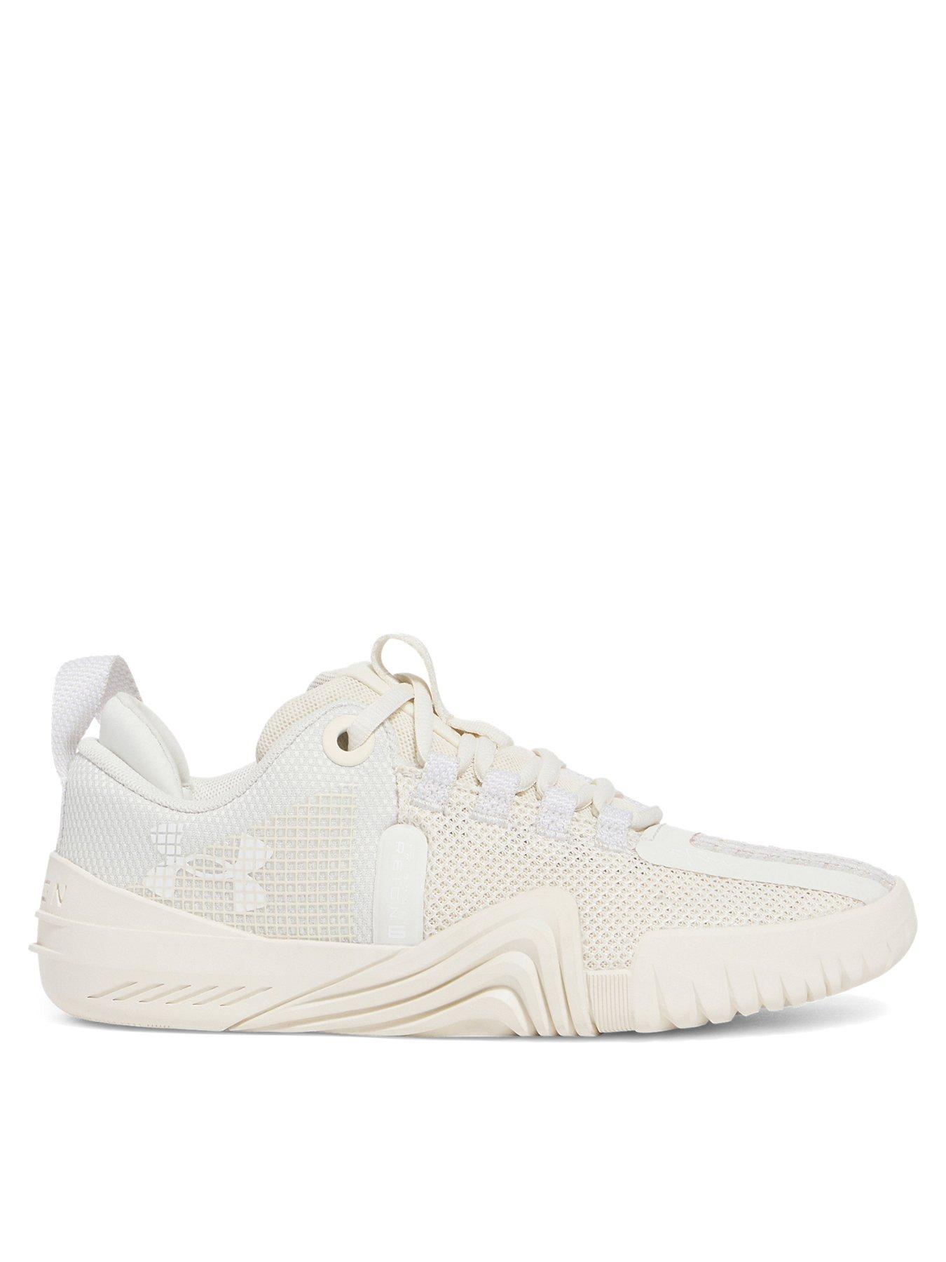 UNDER ARMOUR: Women's Training TriBase Reign 6 Trainers - Cream