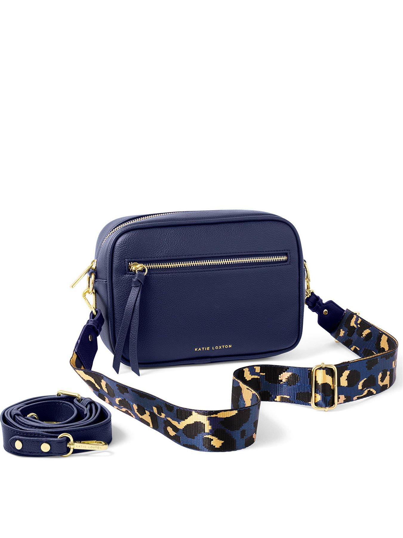 undefined Hallie Crossbody Bag In Midnight Blue