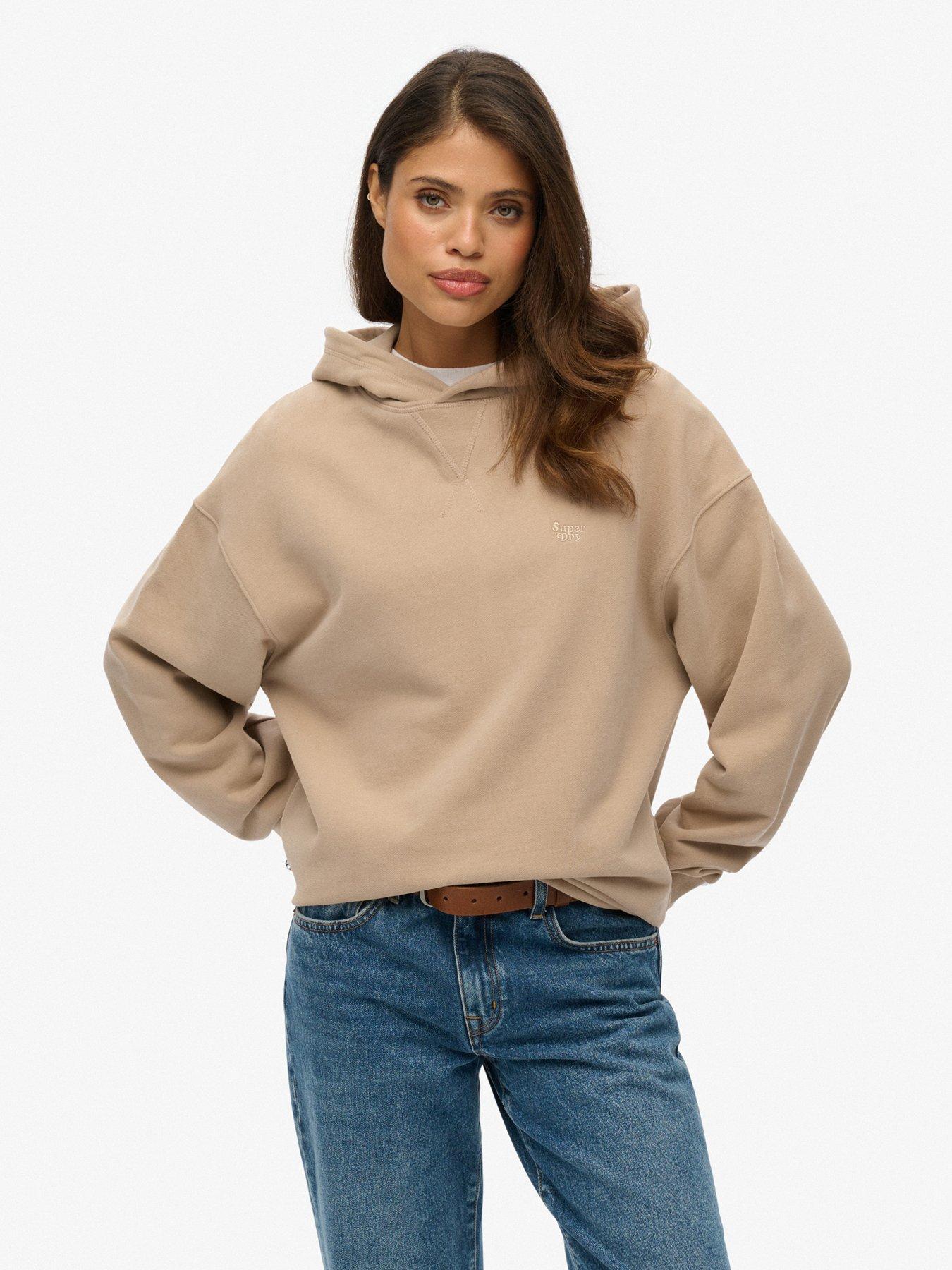 Superdry: Studios Hoodie - Taupe